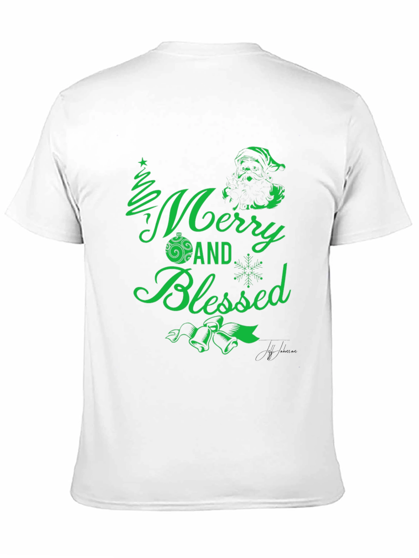 Merry and Blessed Graphic Tee