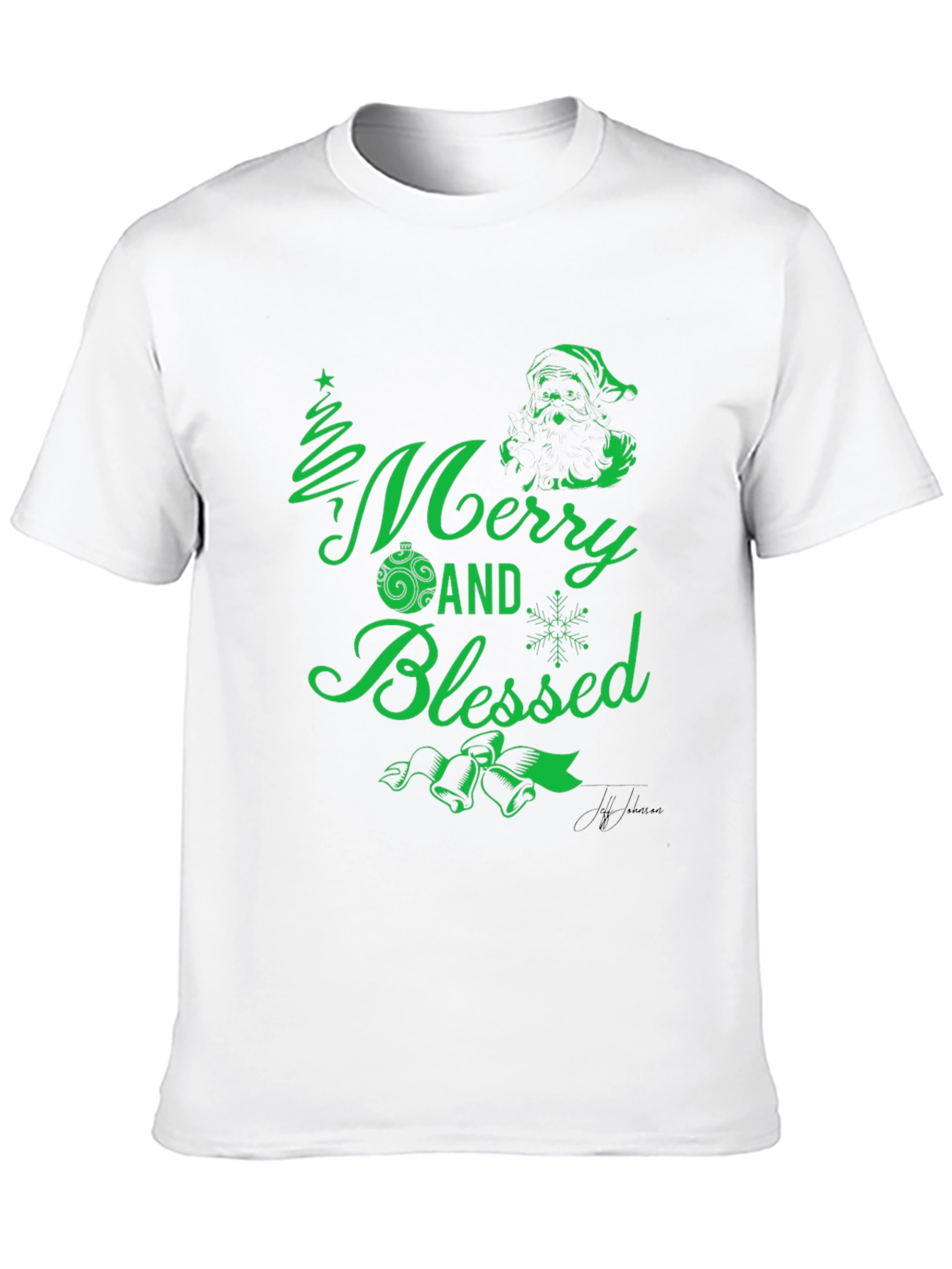Merry and Blessed Graphic Tee