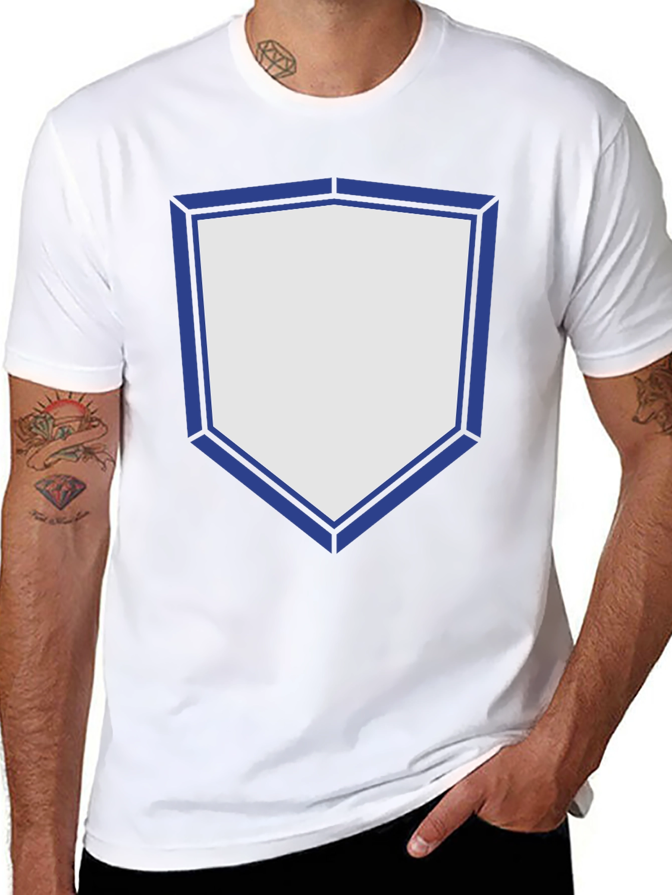 Shield Graphic Tee - Bold Style Comfortable Fit