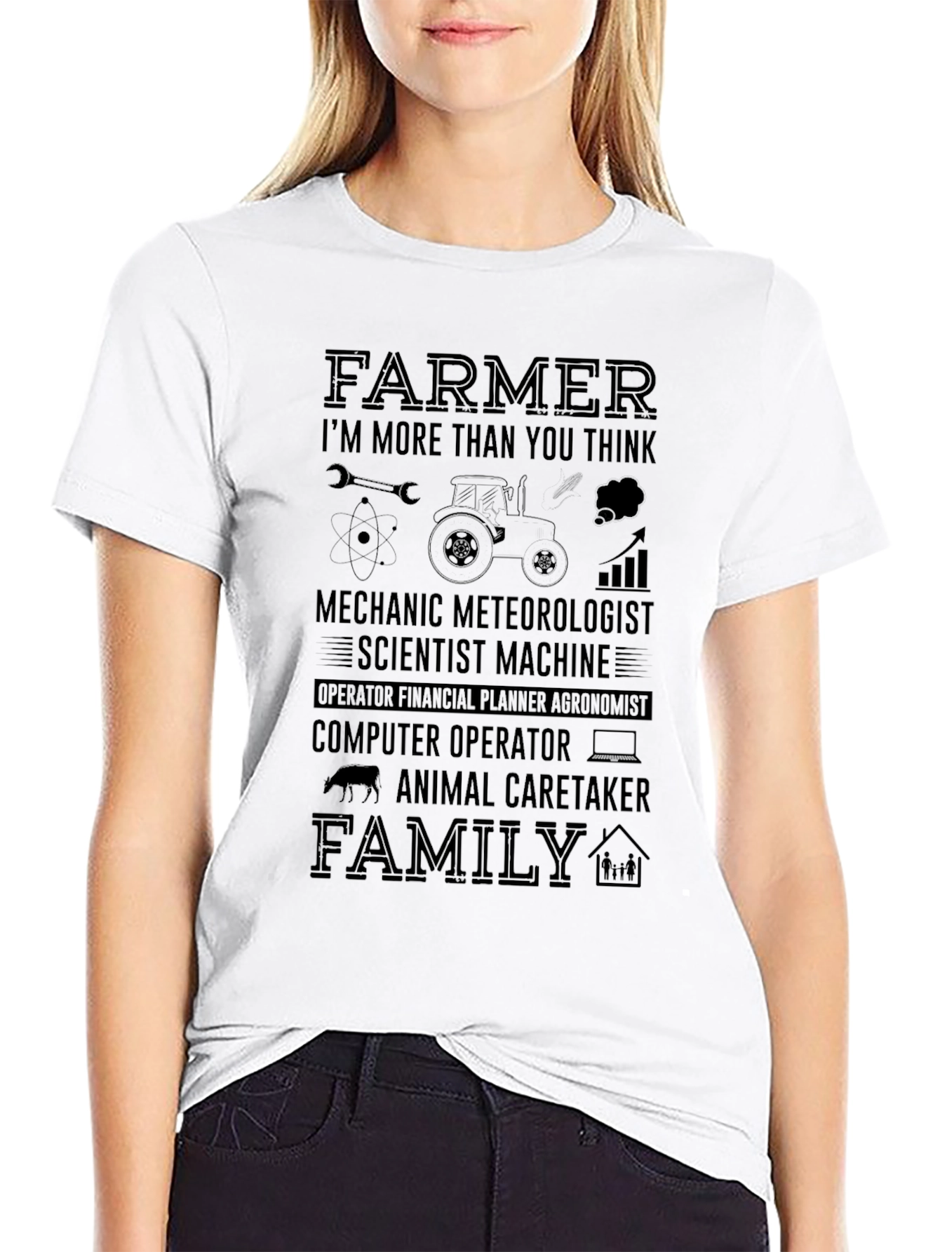 Farmer More Than You Think Graphic T-Shirt
