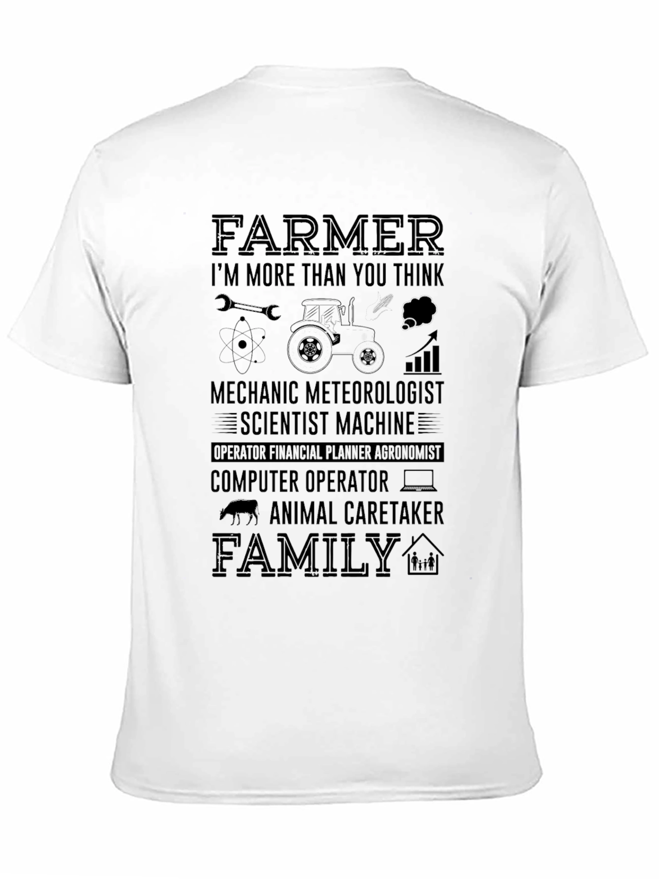 Farmer More Than You Think Graphic T-Shirt