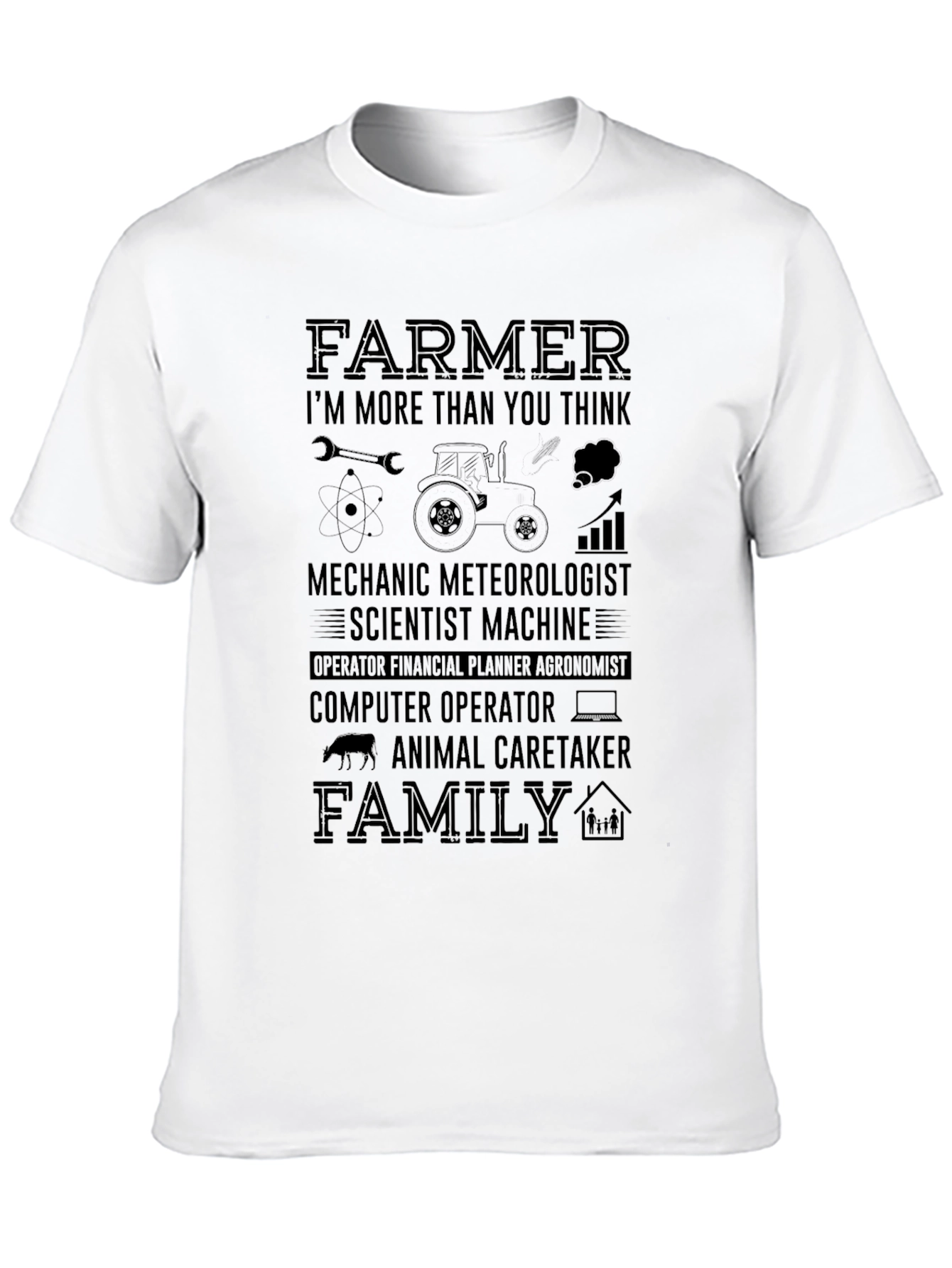 Farmer More Than You Think Graphic T-Shirt