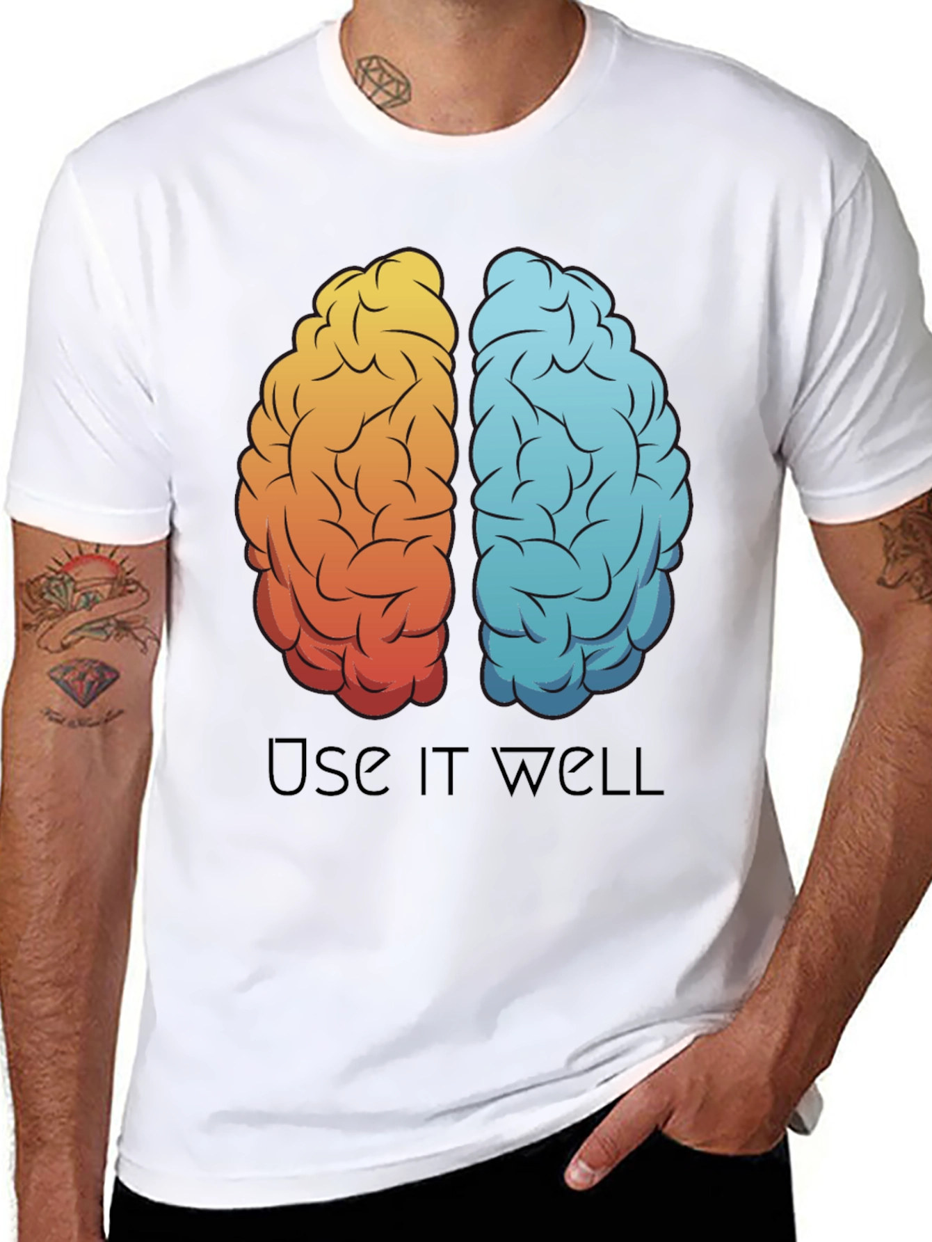 Brain Use It Well T-Shirt