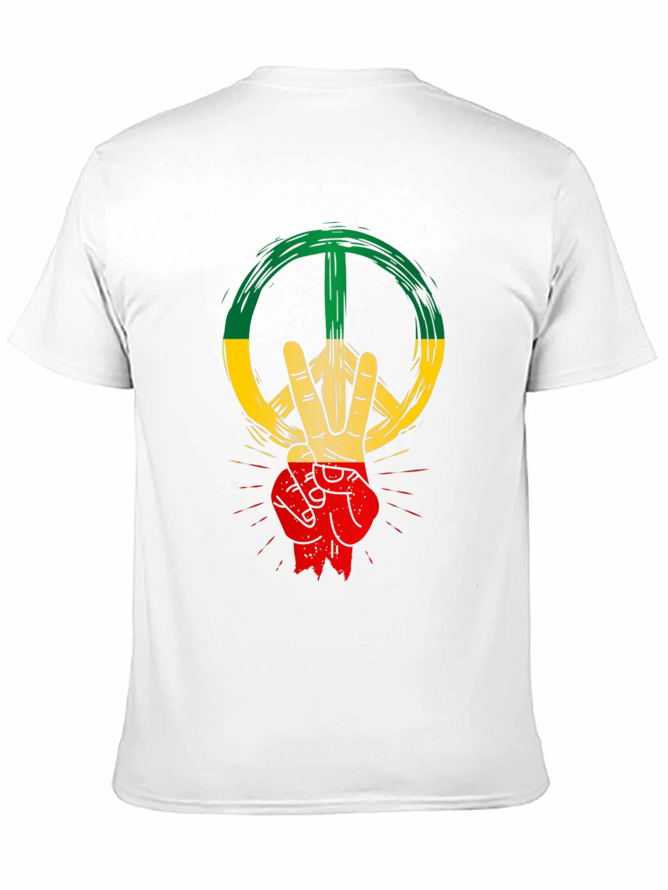 Rasta Peace Sign T-Shirt