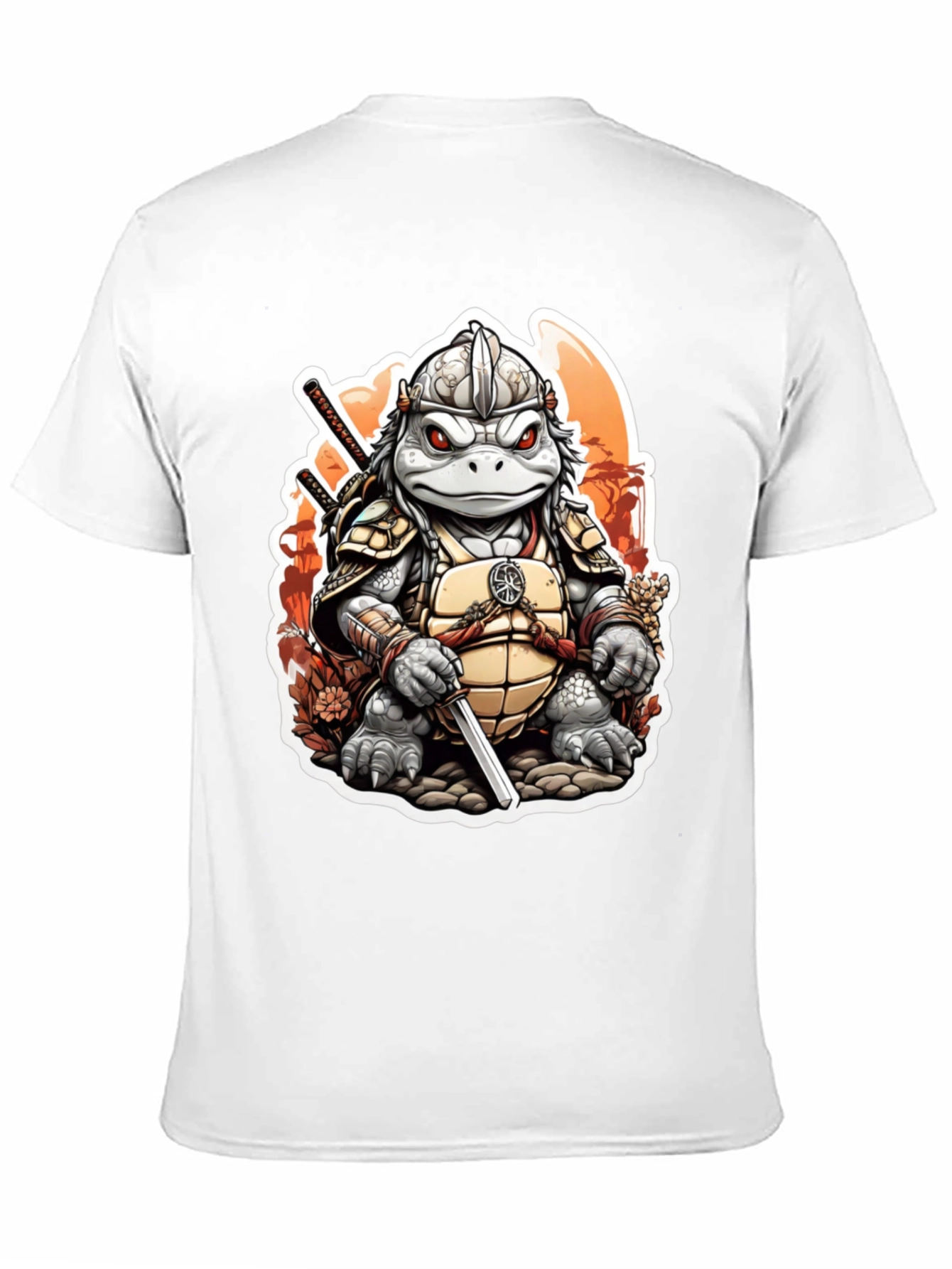 Turtle Samurai Graphic Tee - Ninja Warrior Style