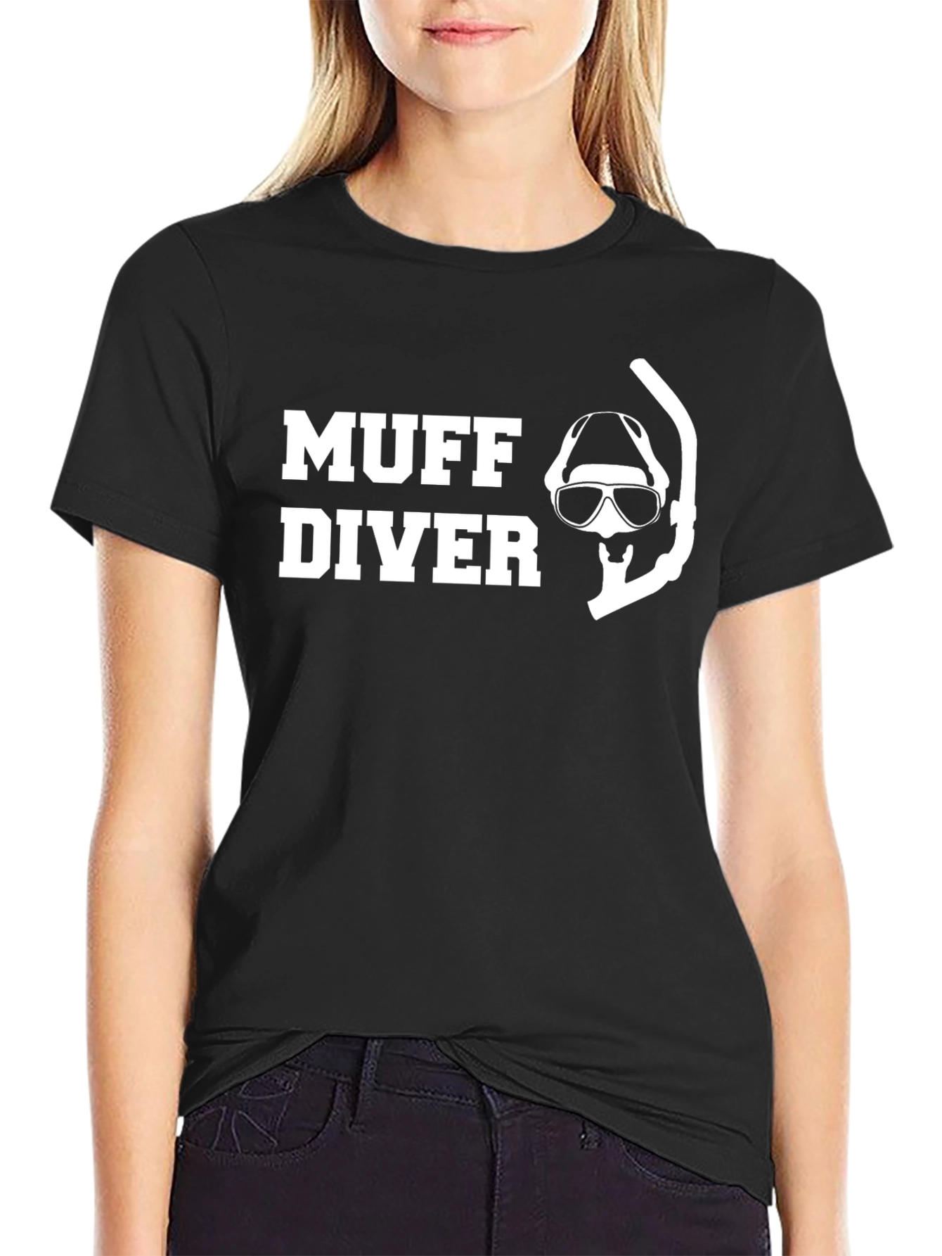 Muff Diver T-Shirt - Funny Scuba Diving Tee