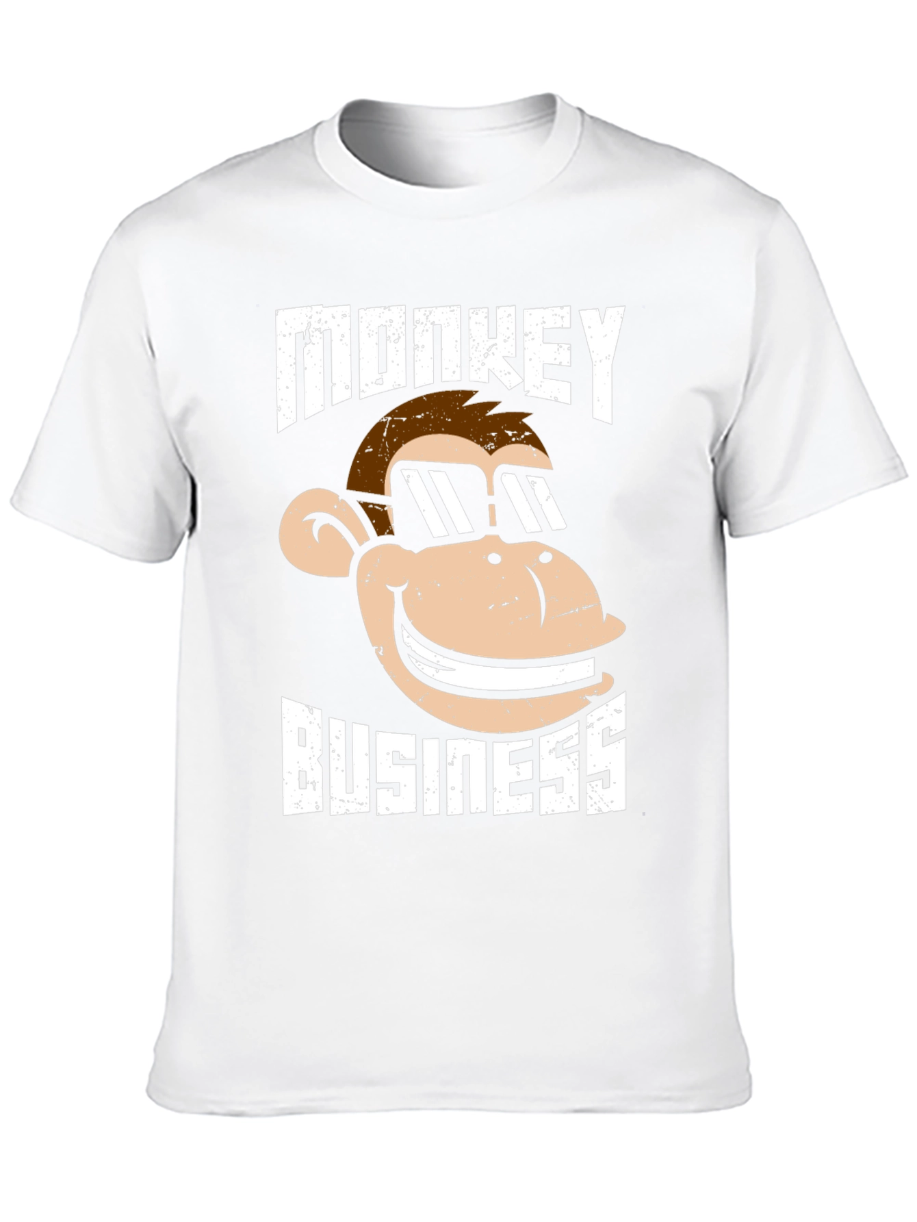 Monkey Business Graphic T-Shirt - Black