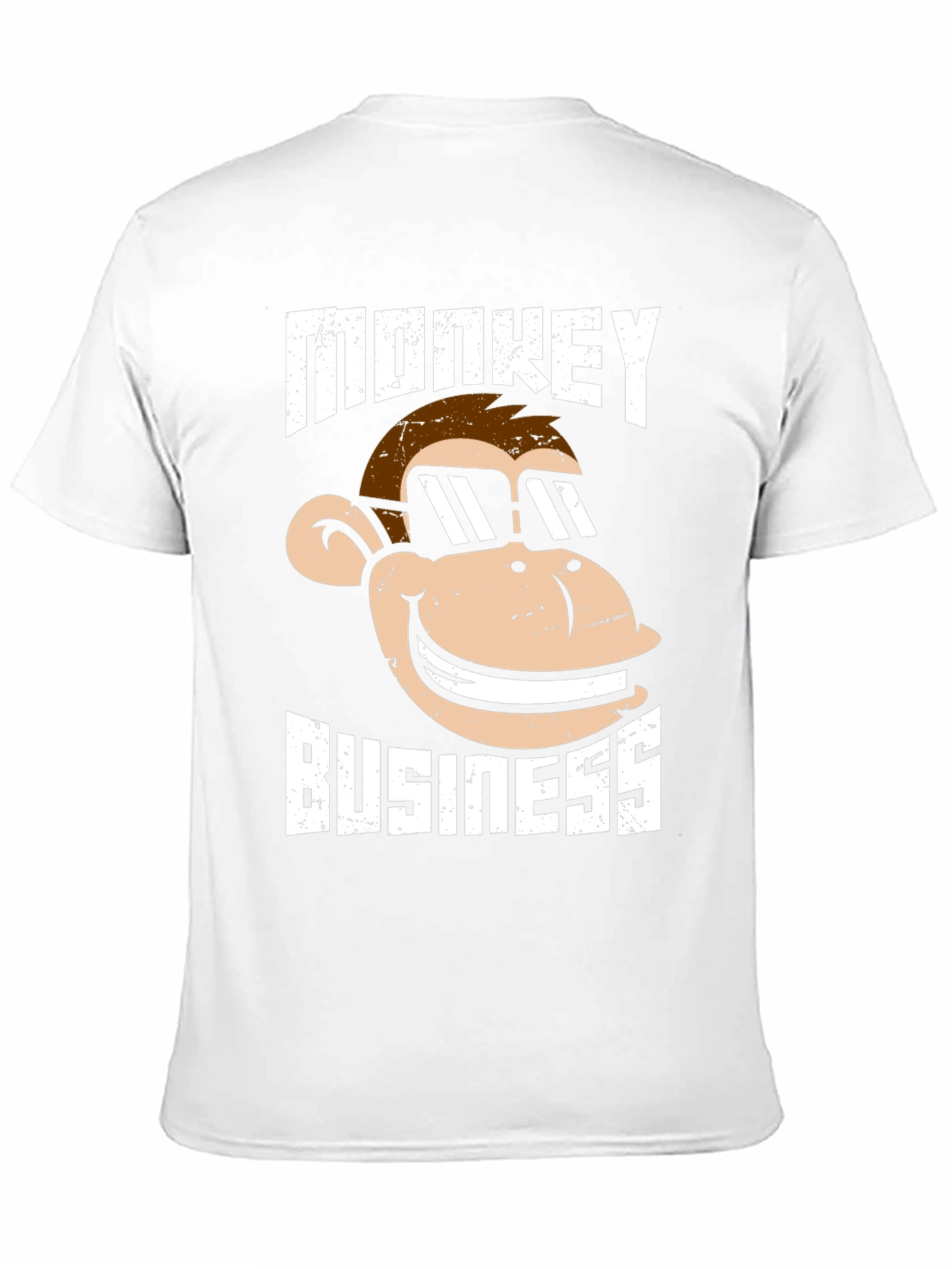 Monkey Business Graphic T-Shirt - Black