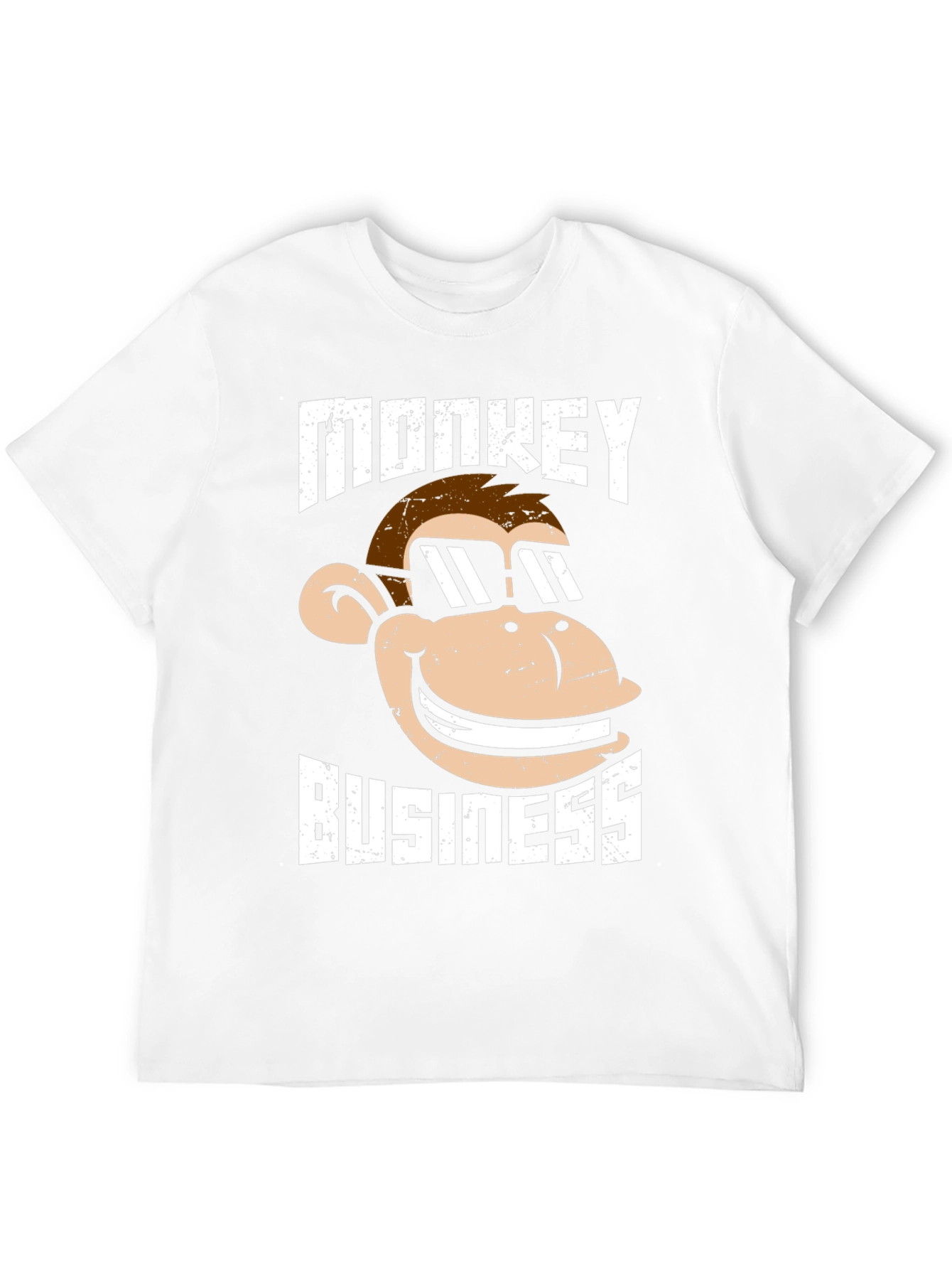 Monkey Business Graphic T-Shirt - Black