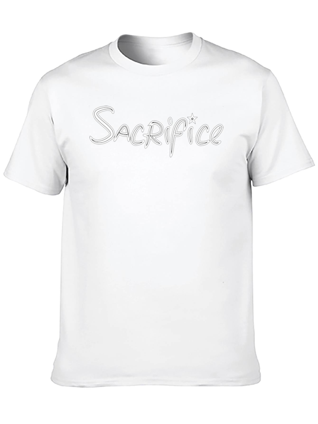 Sacrifice Graphic T-Shirt - Soft Cotton Blend