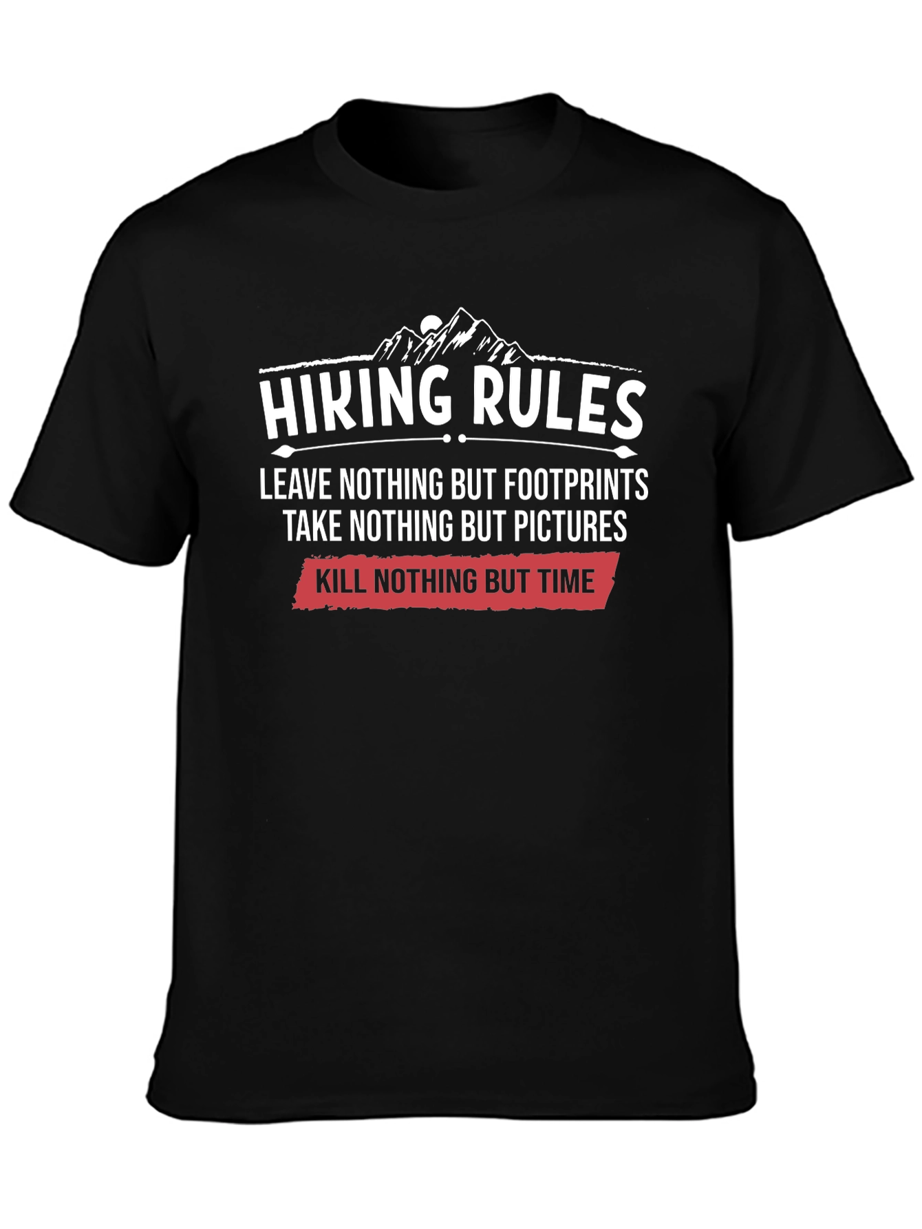 Hiking Rules Graphic T-Shirt