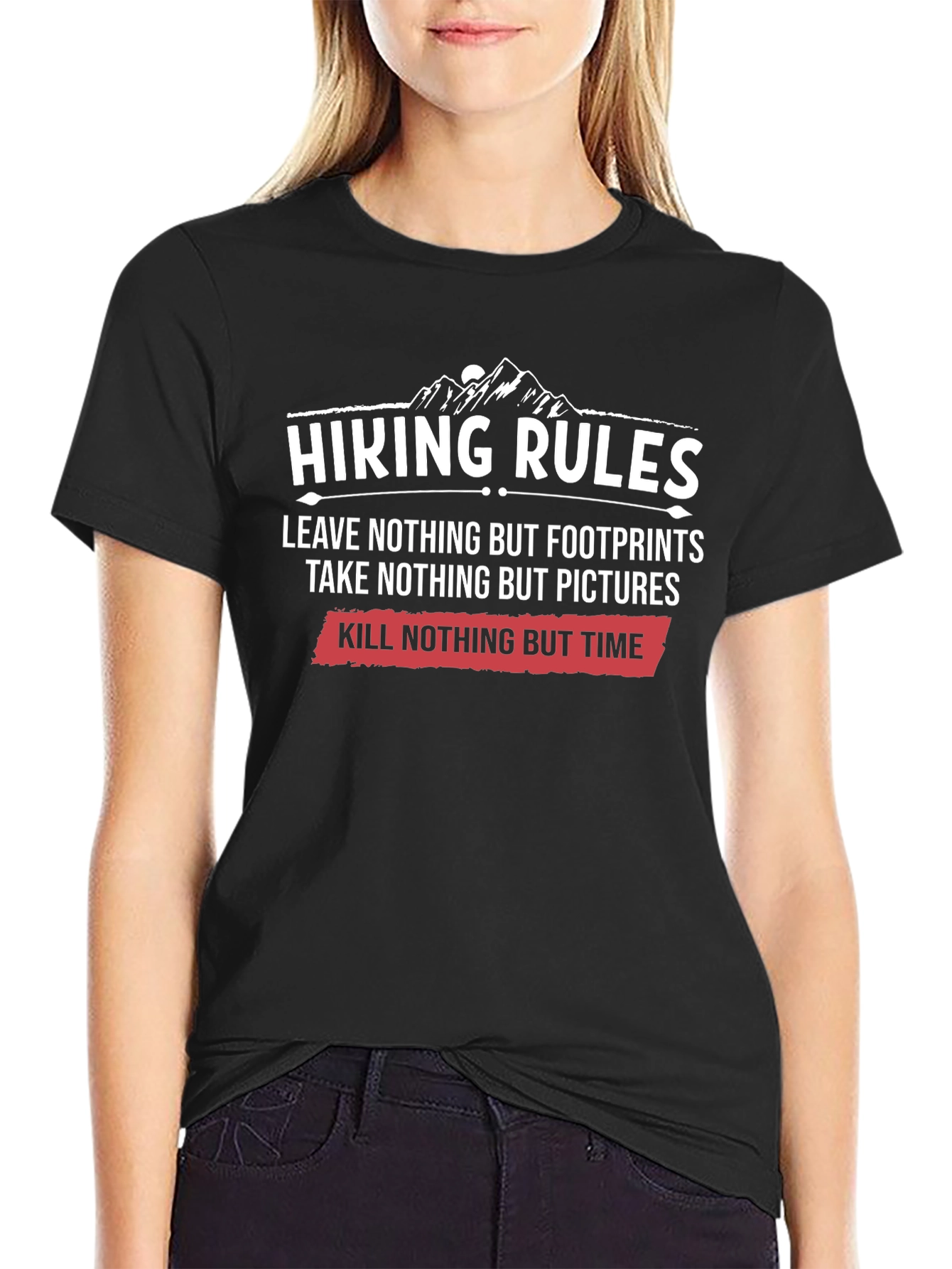 Hiking Rules Graphic T-Shirt