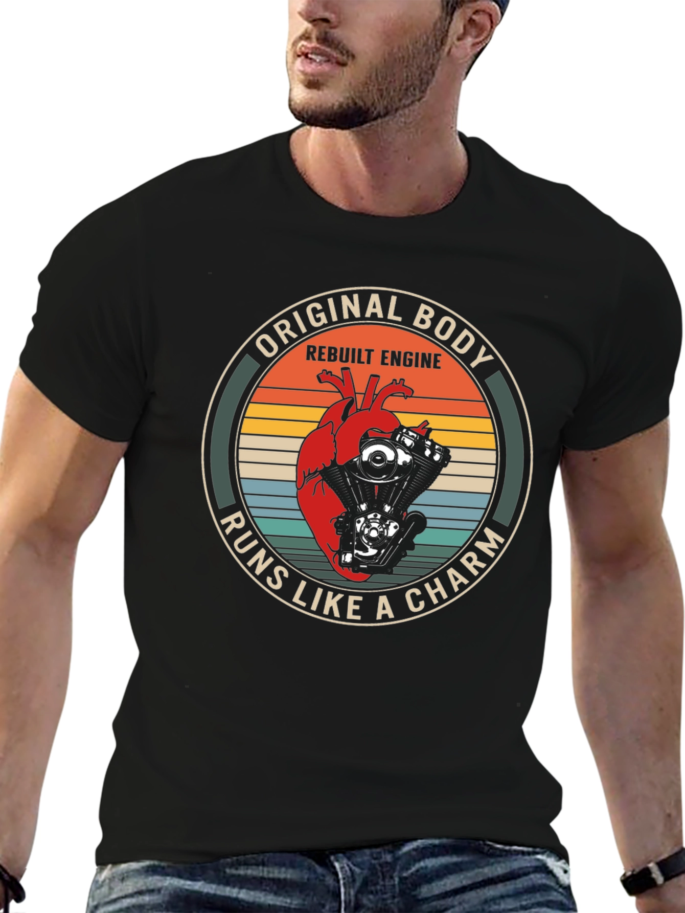 Original Body Rebuilt Engine Graphic Tee