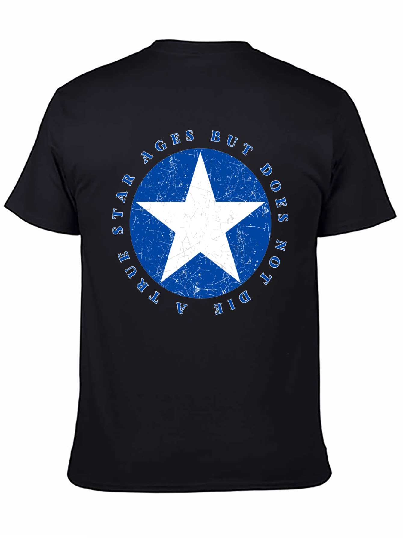 True Star Never Ages Black T-Shirt