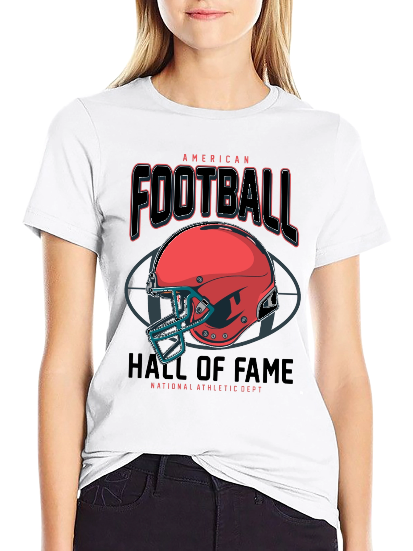 American Football Hall of Fame Graphic T-Shirt