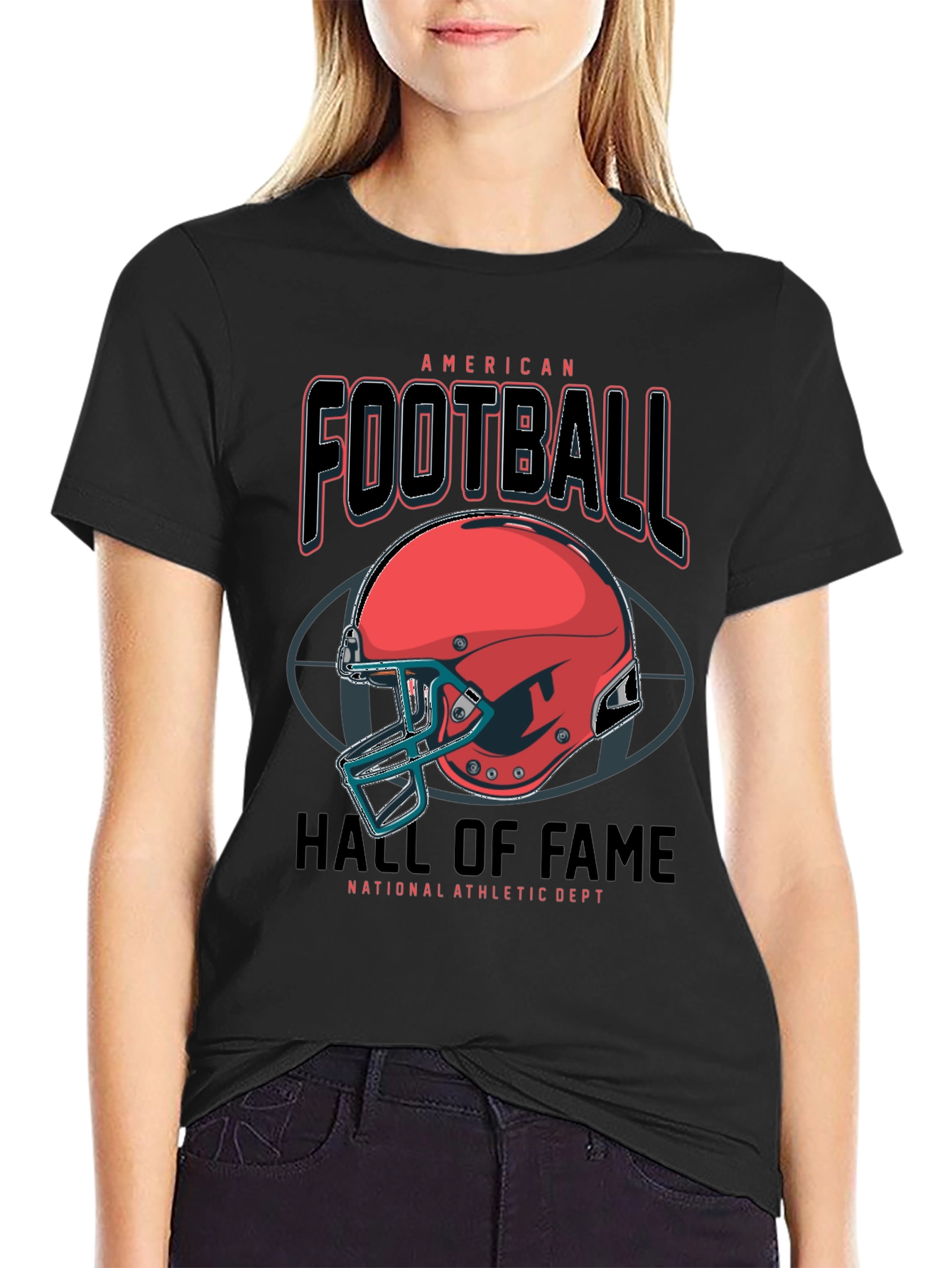 American Football Hall of Fame Graphic T-Shirt