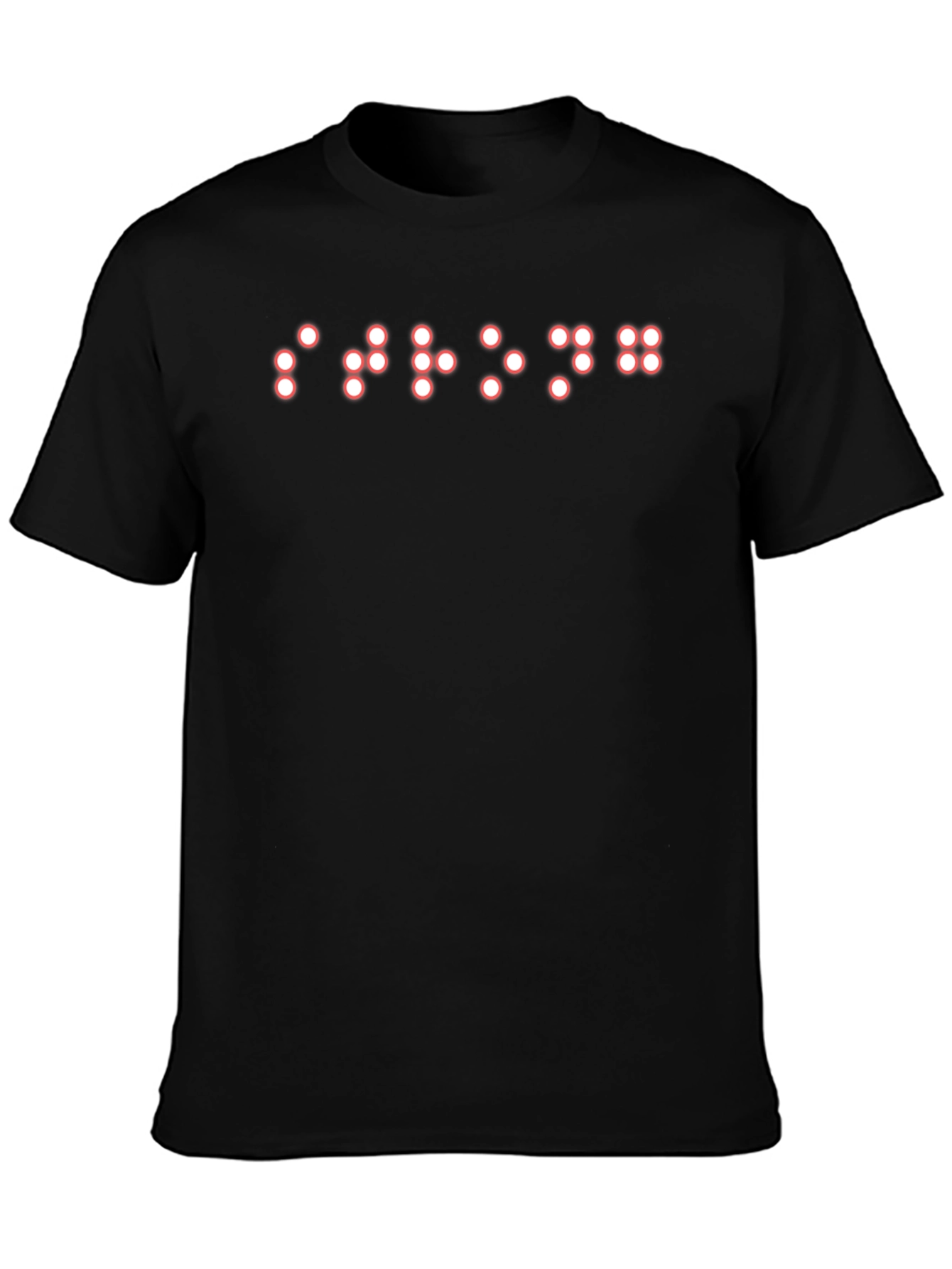 Braille Dot Graphic T-Shirt
