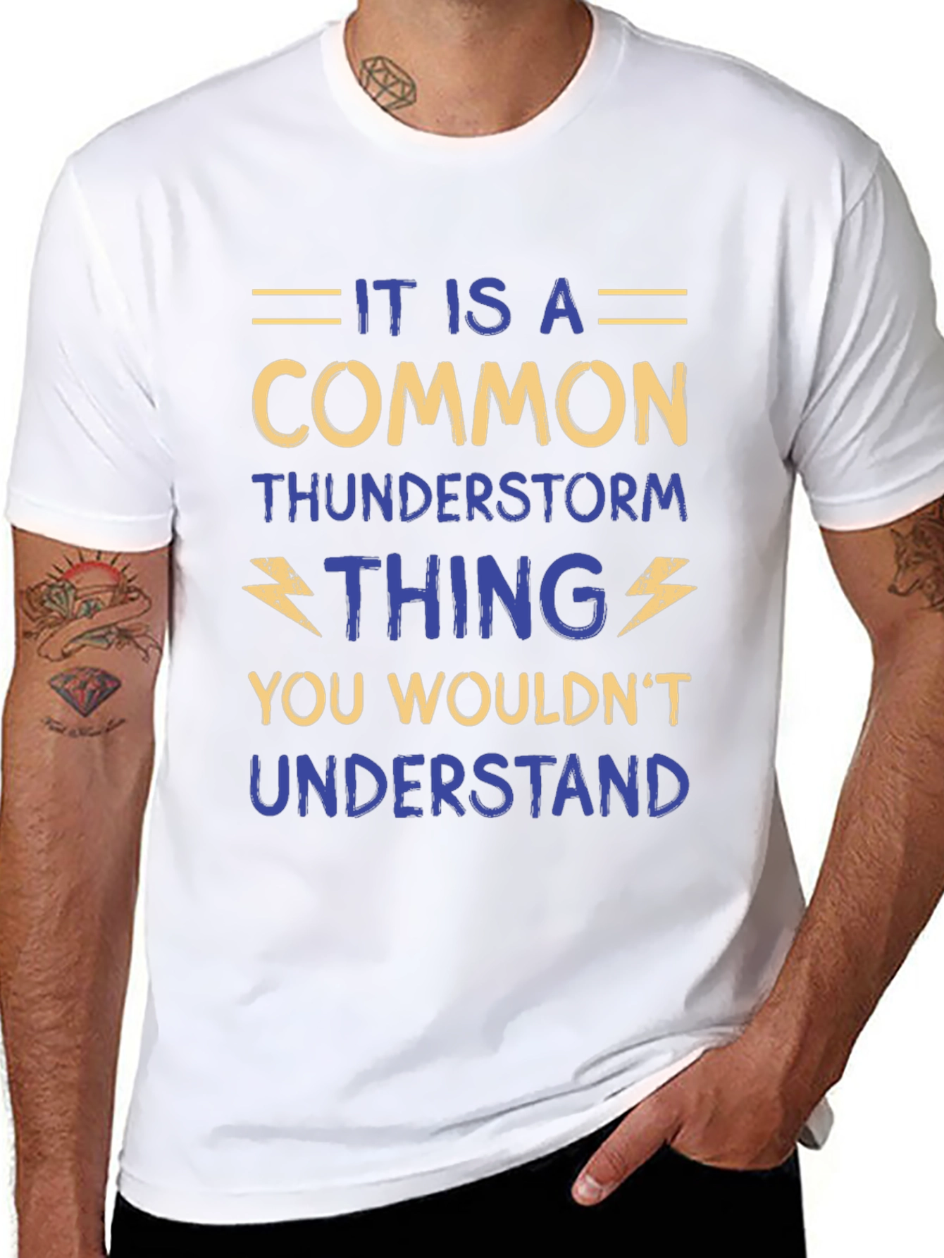 Common Thunderstorm Thing Mens T-Shirt