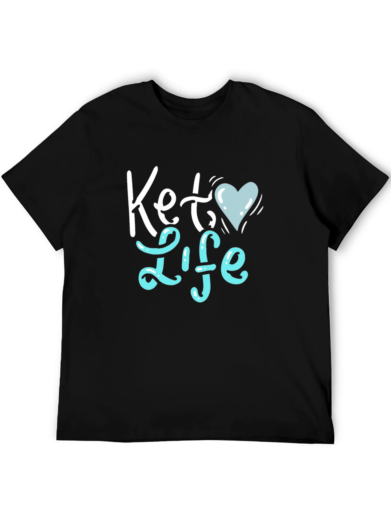 Keto Life Graphic Tee - Black Unisex T-Shirt