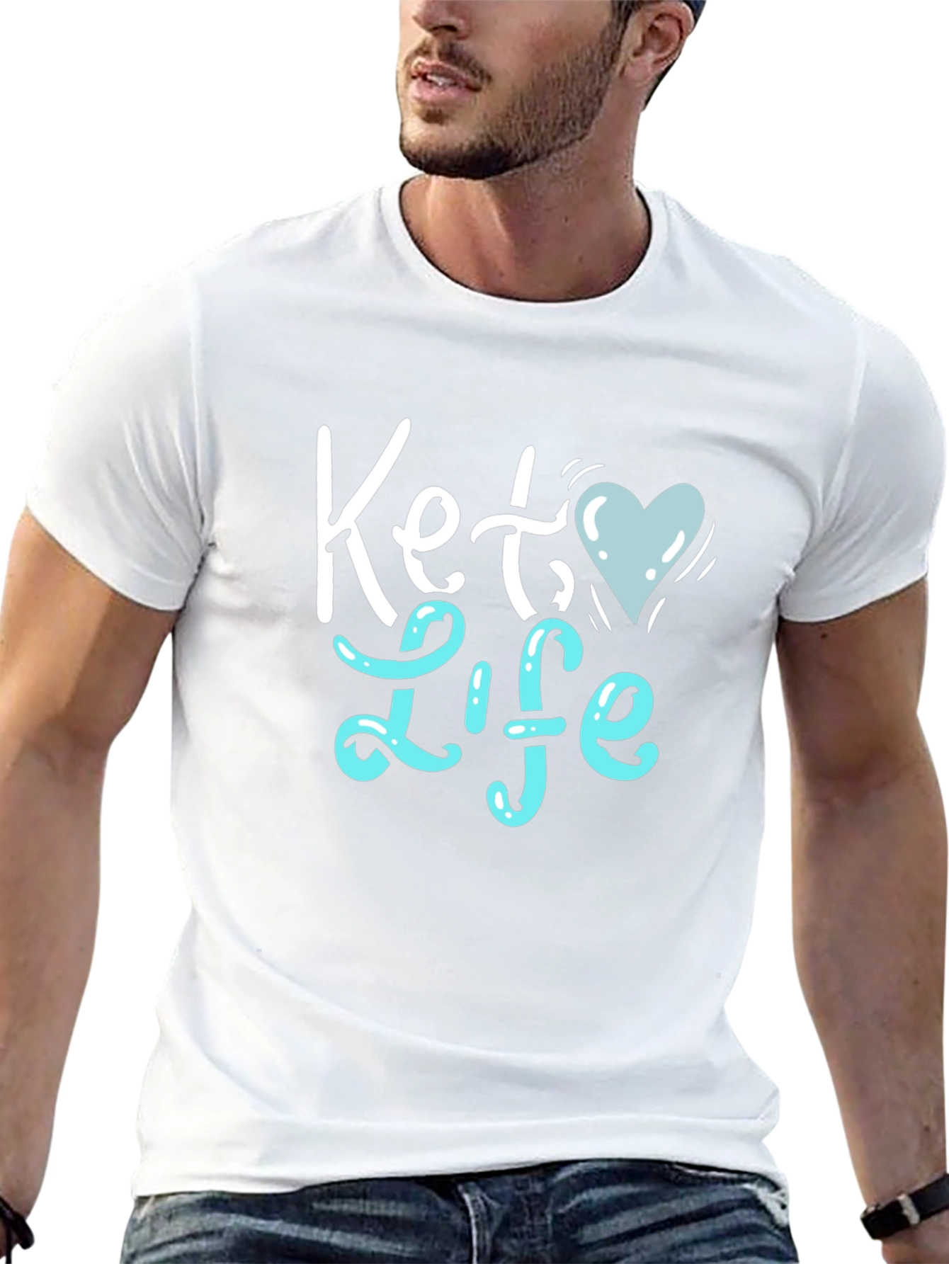 Keto Life Graphic Tee - Black Unisex T-Shirt