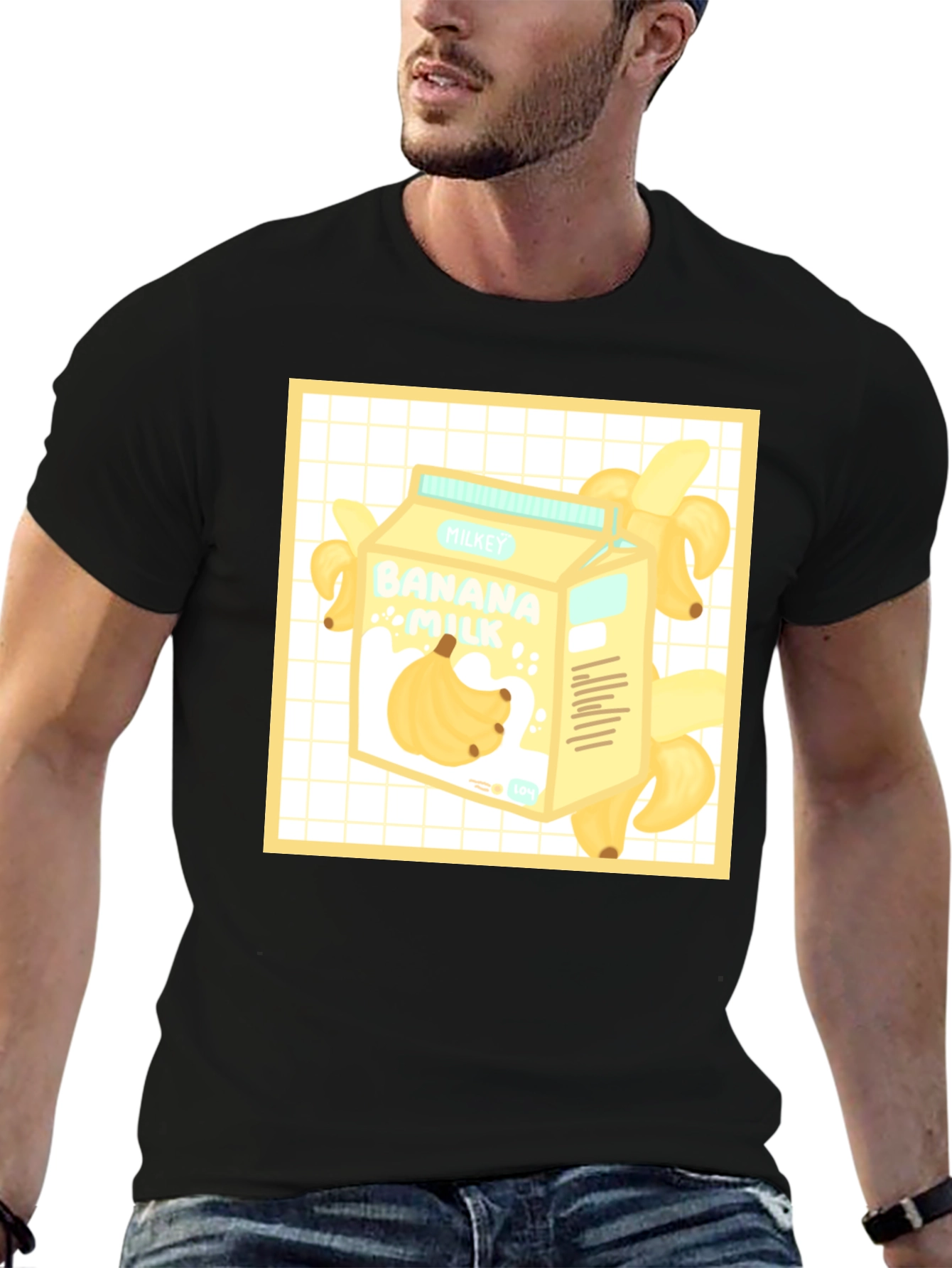 Banana Milk T-Shirt - Kawaii Style