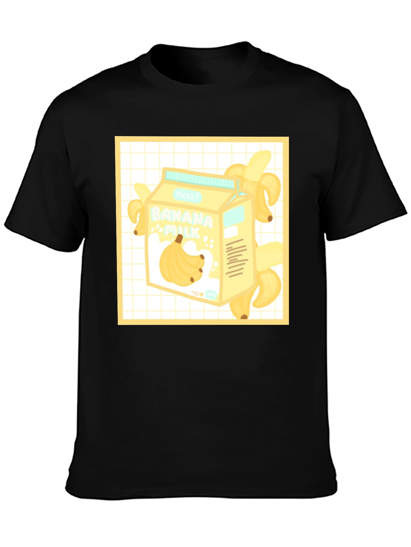 Banana Milk T-Shirt - Kawaii Style