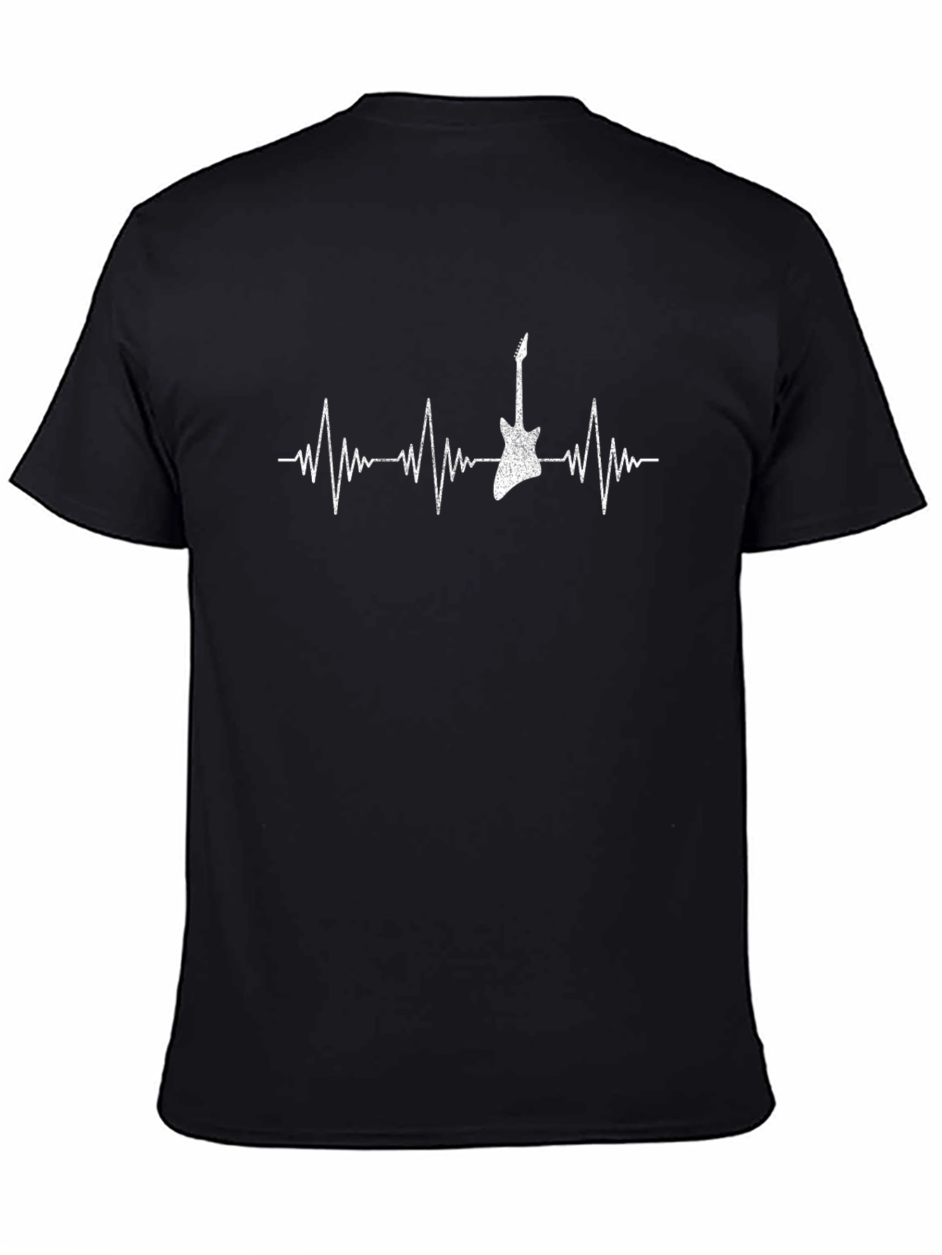 Guitar Heartbeat T-Shirt - Music Lover Tee