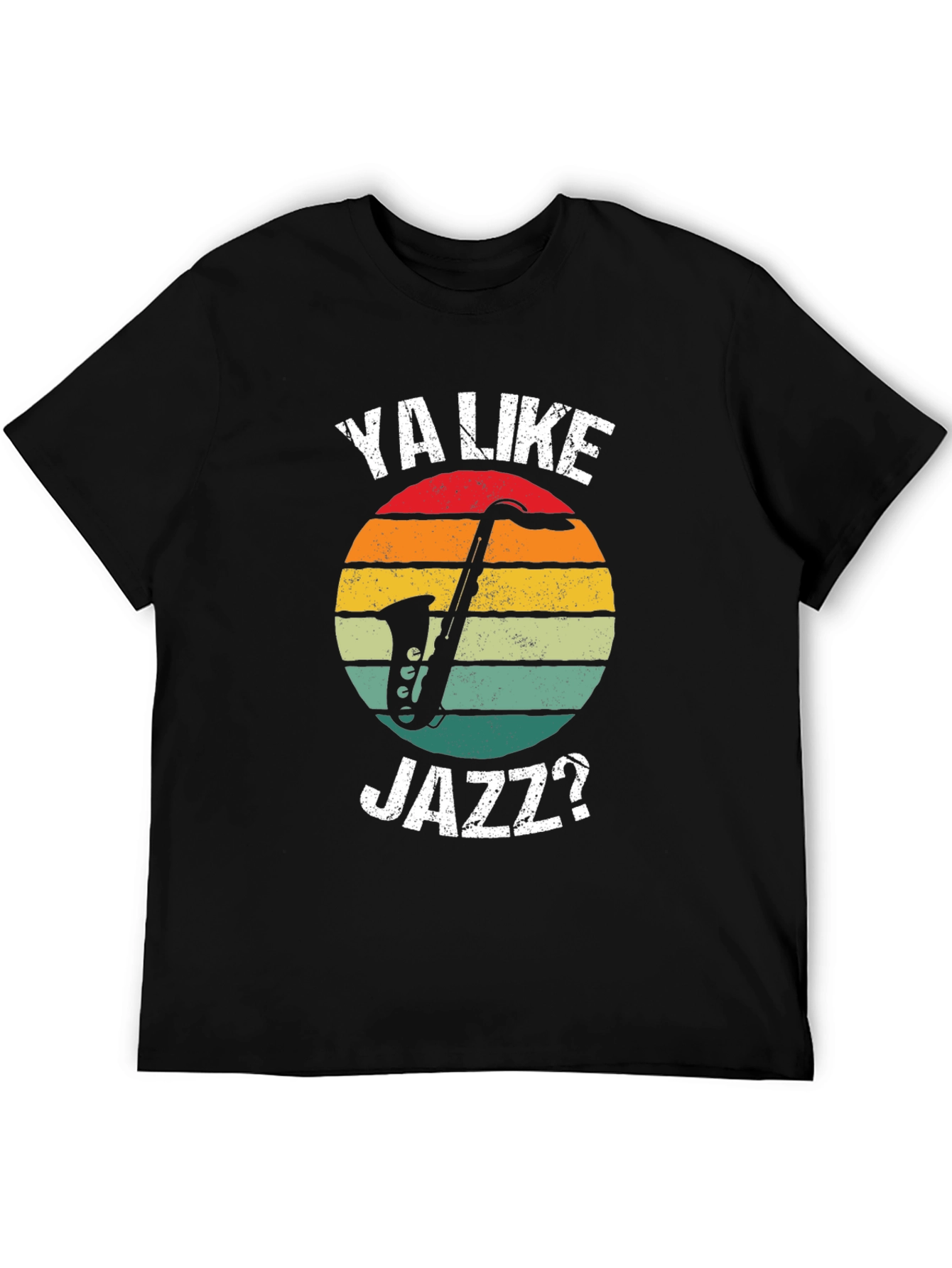 Ya Like Jazz Retro T-Shirt - Unique Musical Design