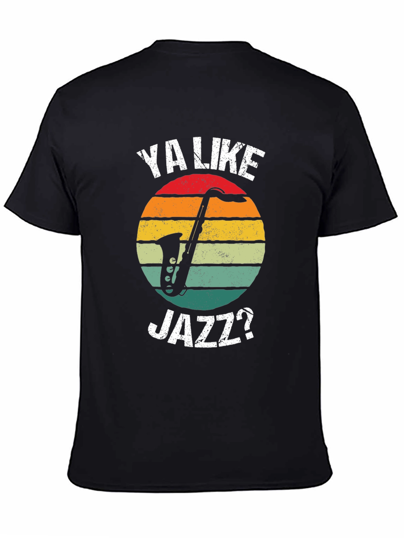 Ya Like Jazz Retro T-Shirt - Unique Musical Design