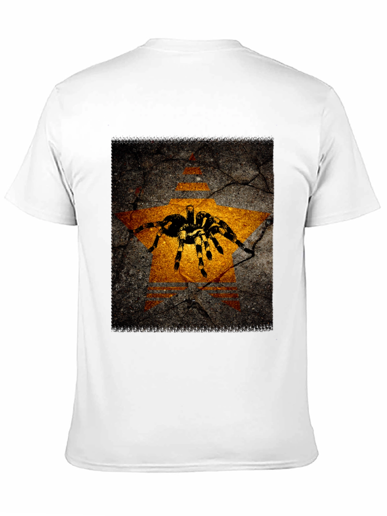 Tarantula Star Graphic Black T-Shirt