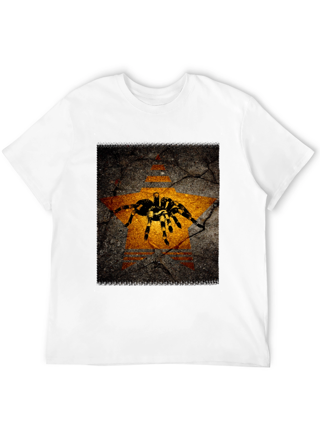 Tarantula Star Graphic Black T-Shirt