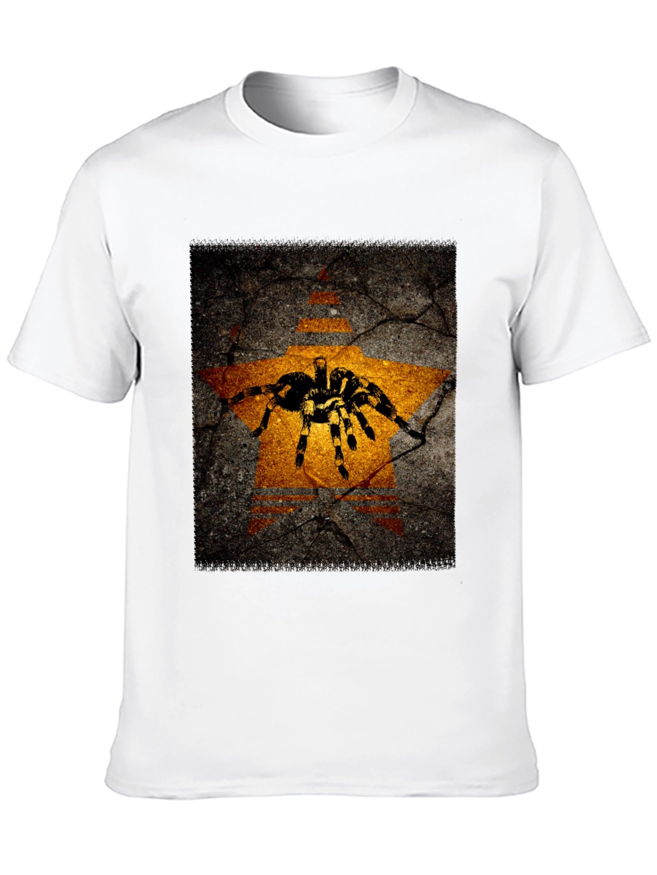 Tarantula Star Graphic Black T-Shirt