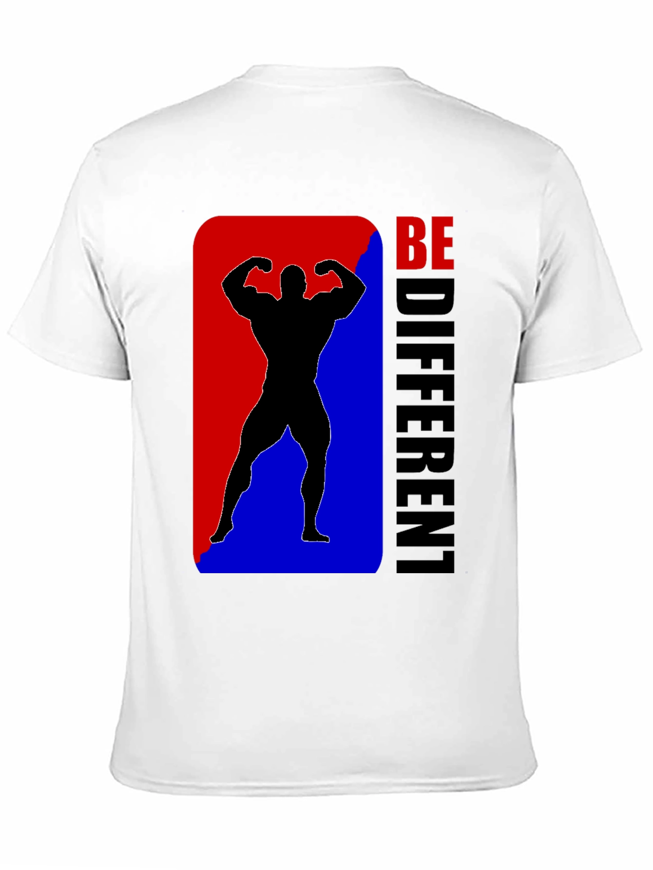 Be Different Bodybuilder Graphic Tee