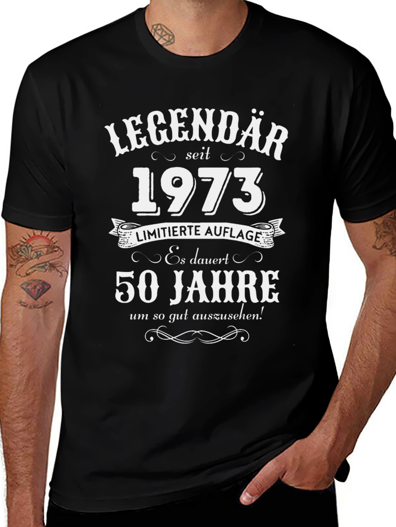 Legendary Since 1973 - 50th Birthday T-Shirt