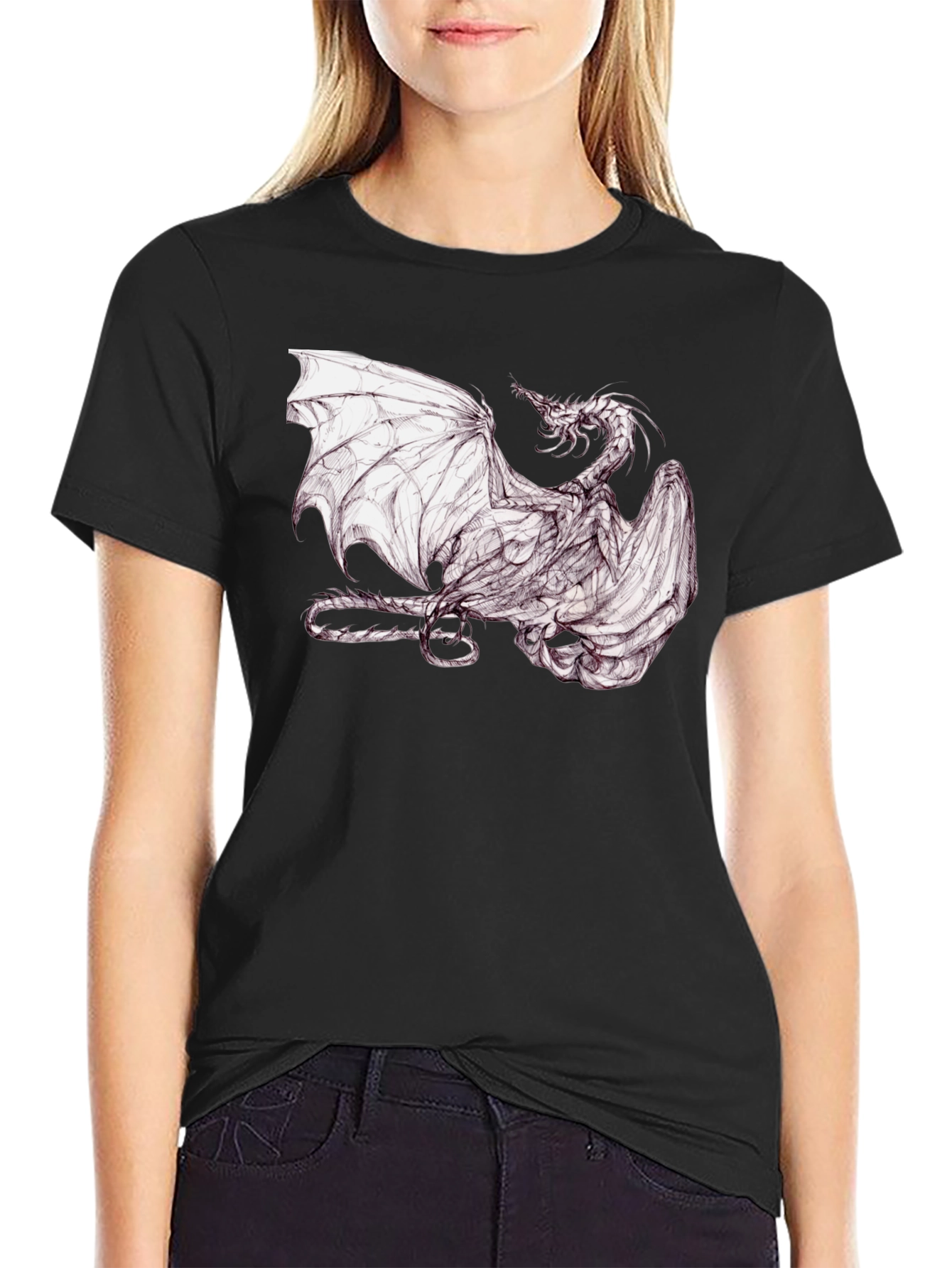 Dragon Graphic T-Shirt - Fantasy Tee