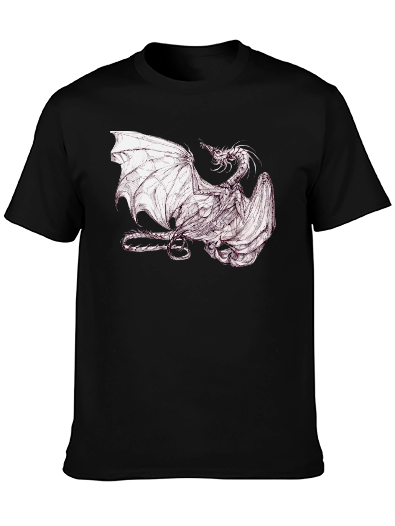 Dragon Graphic T-Shirt - Fantasy Tee