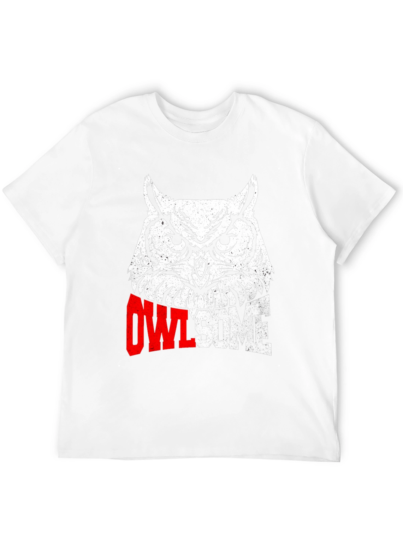 Owl-some Graphic Print T-Shirt