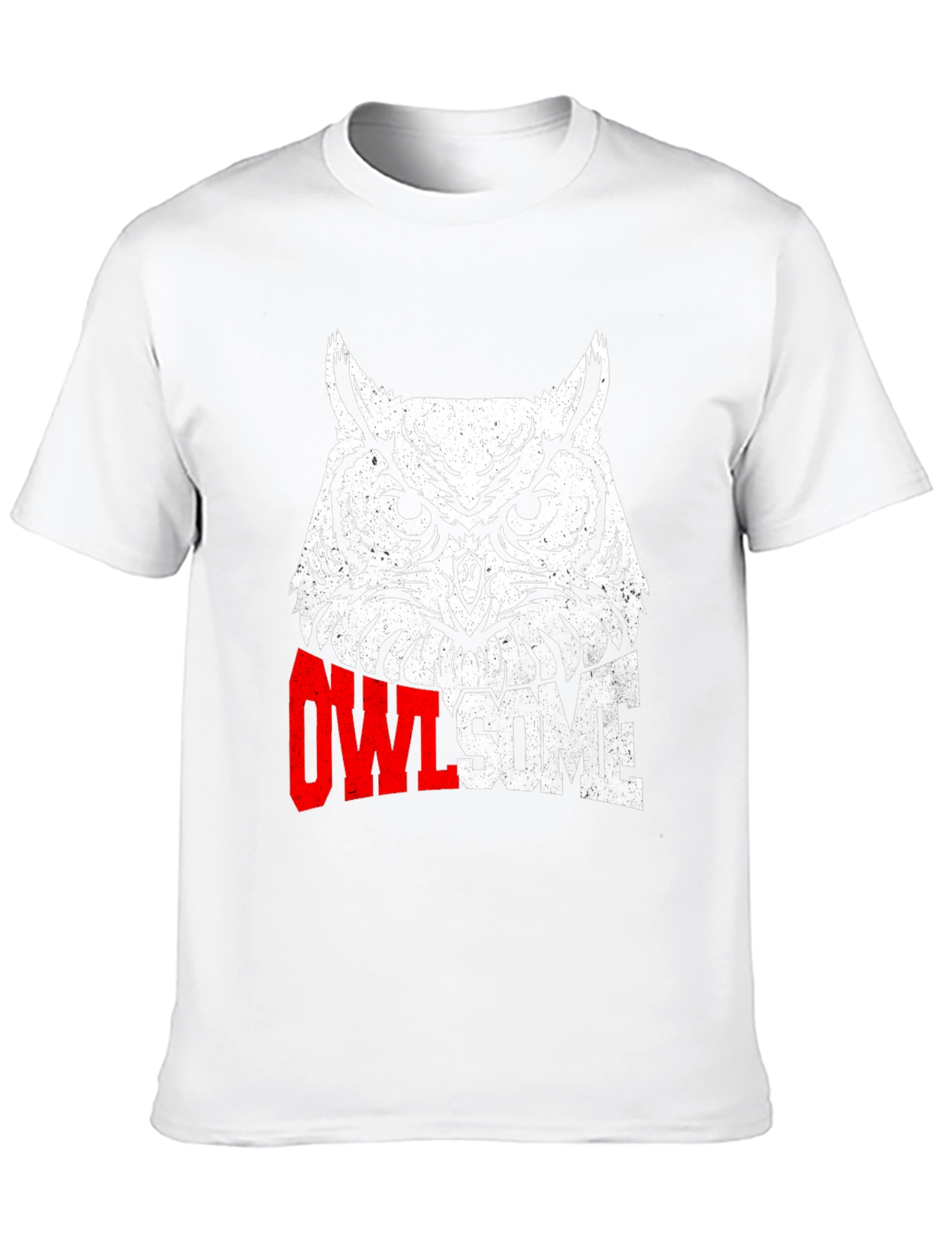 Owl-some Graphic Print T-Shirt