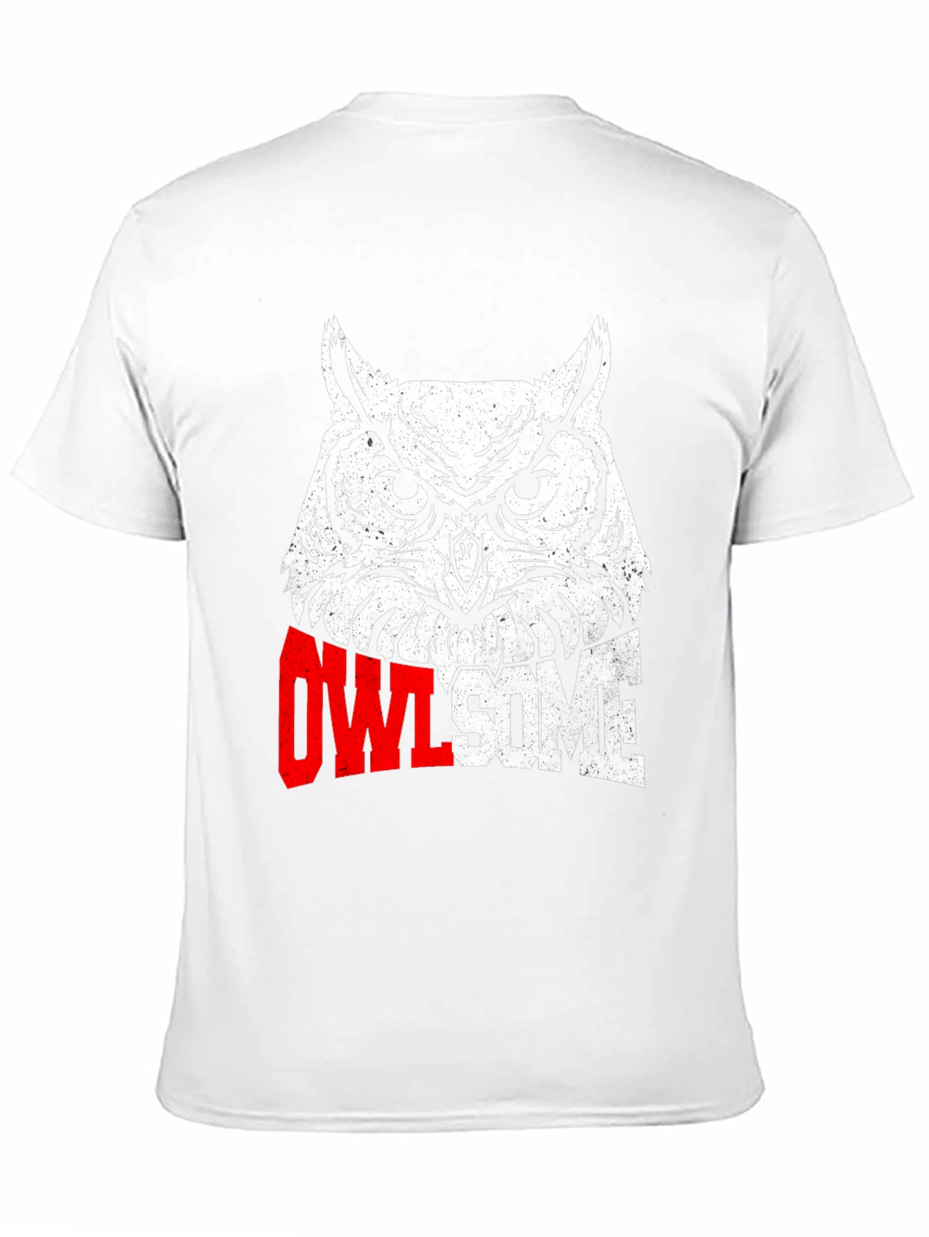 Owl-some Graphic Print T-Shirt