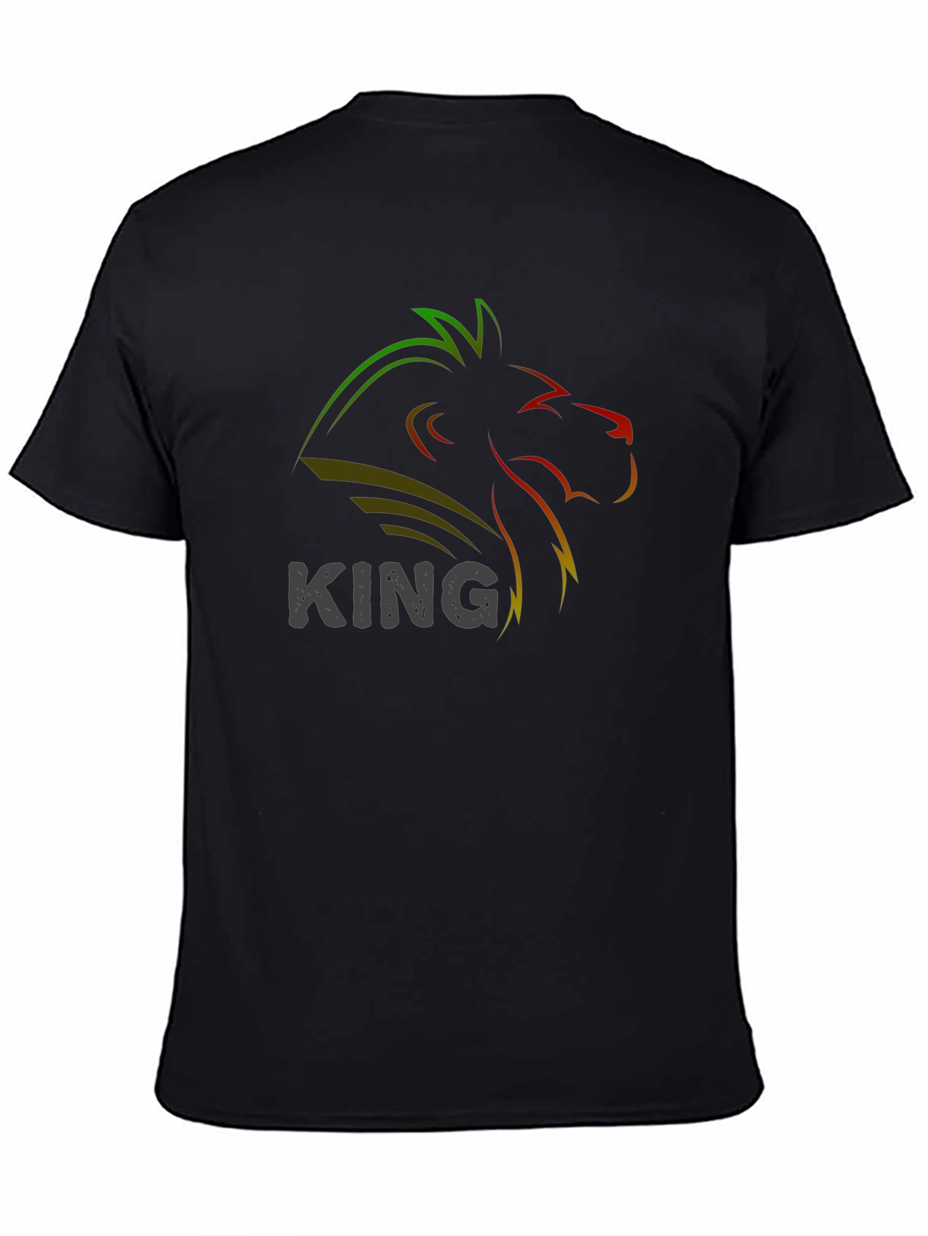 Lion King Graphic Black T-Shirt
