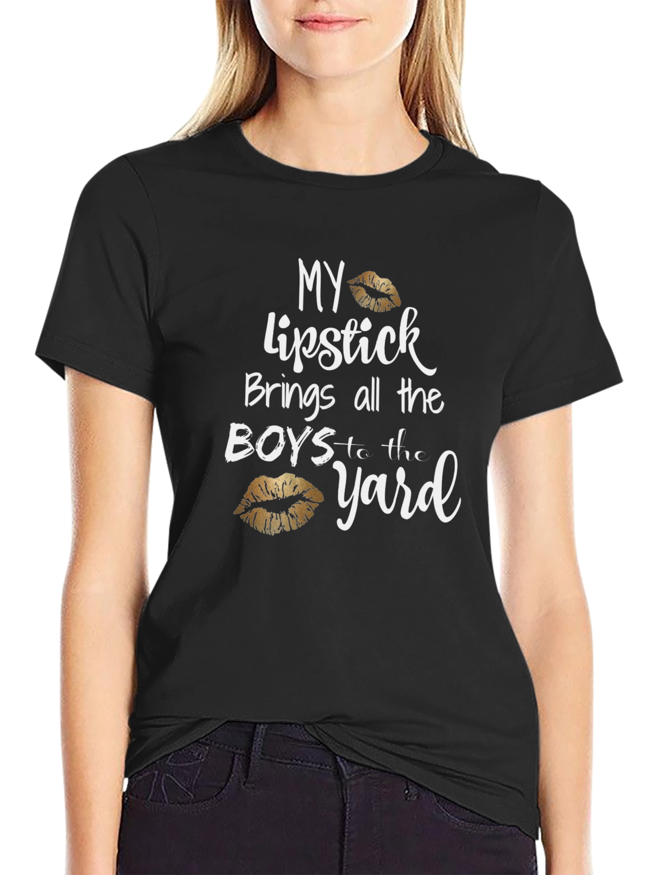 Lipstick Brings All the Boys T-Shirt