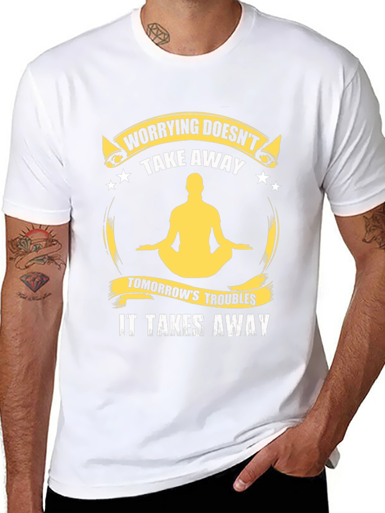 Worrying Doesnt Take Away T-Shirt