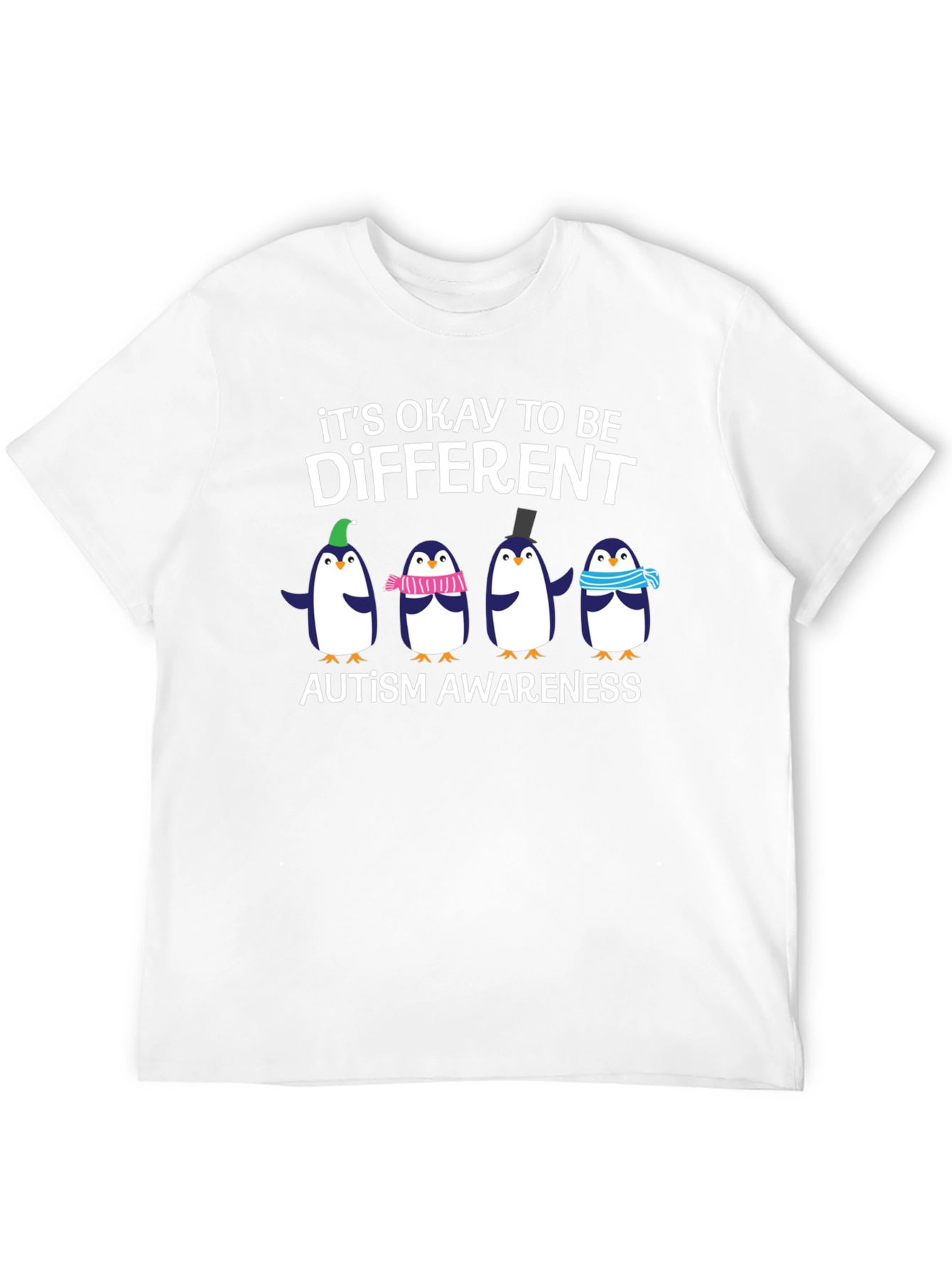Autism Awareness Penguins T-Shirt
