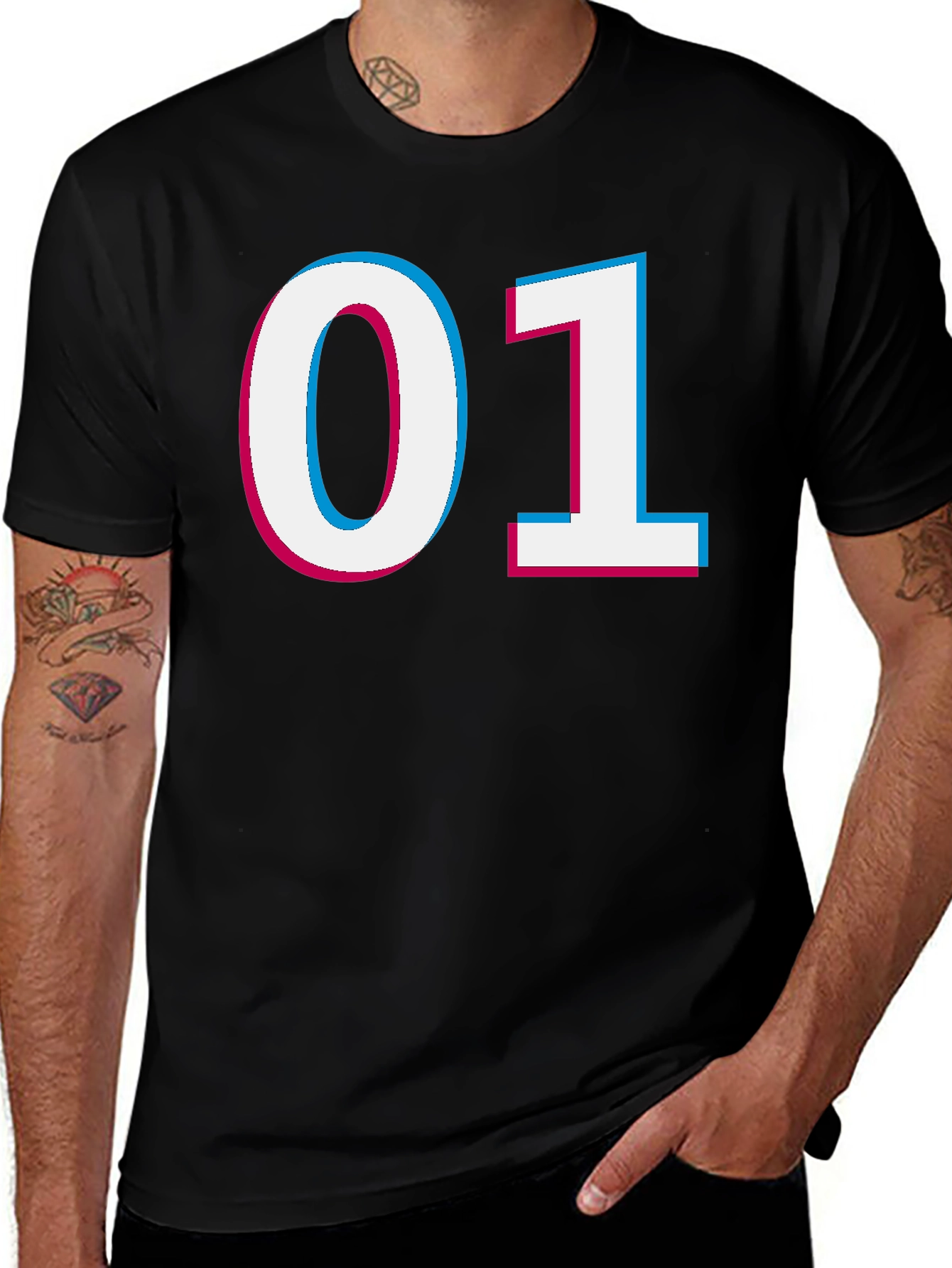 01 Graphic Tee - Trendy Streetwear