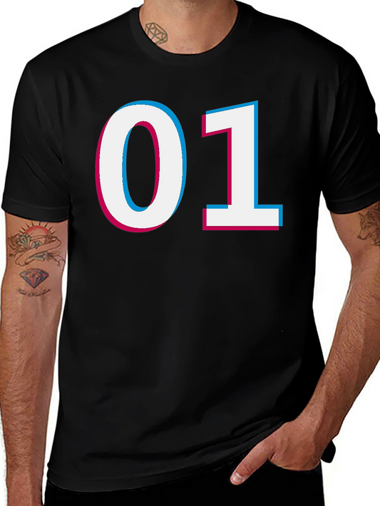 01 Graphic Tee - Trendy Streetwear