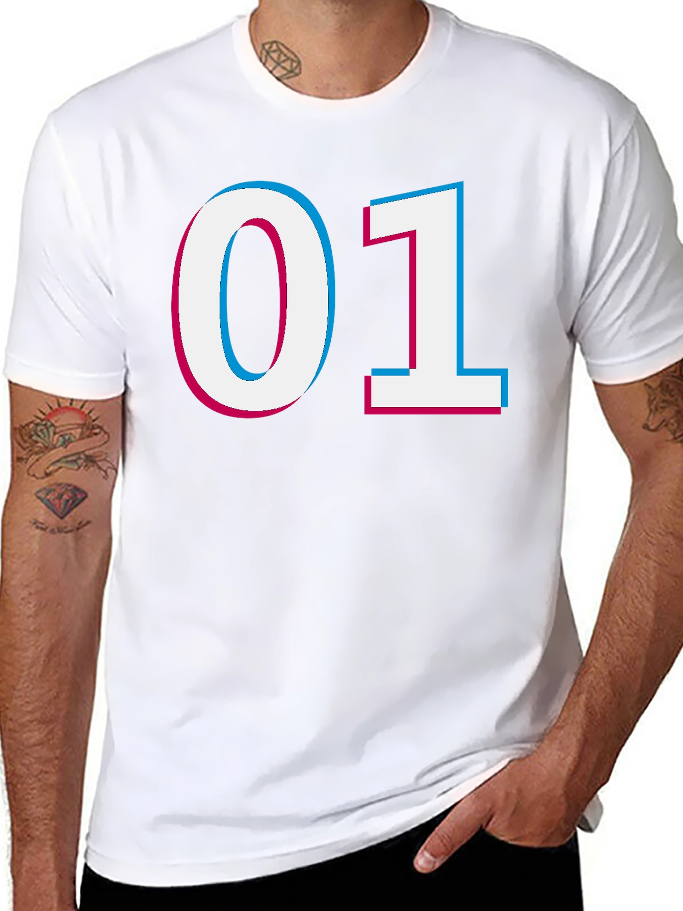 01 Graphic Tee - Trendy Streetwear