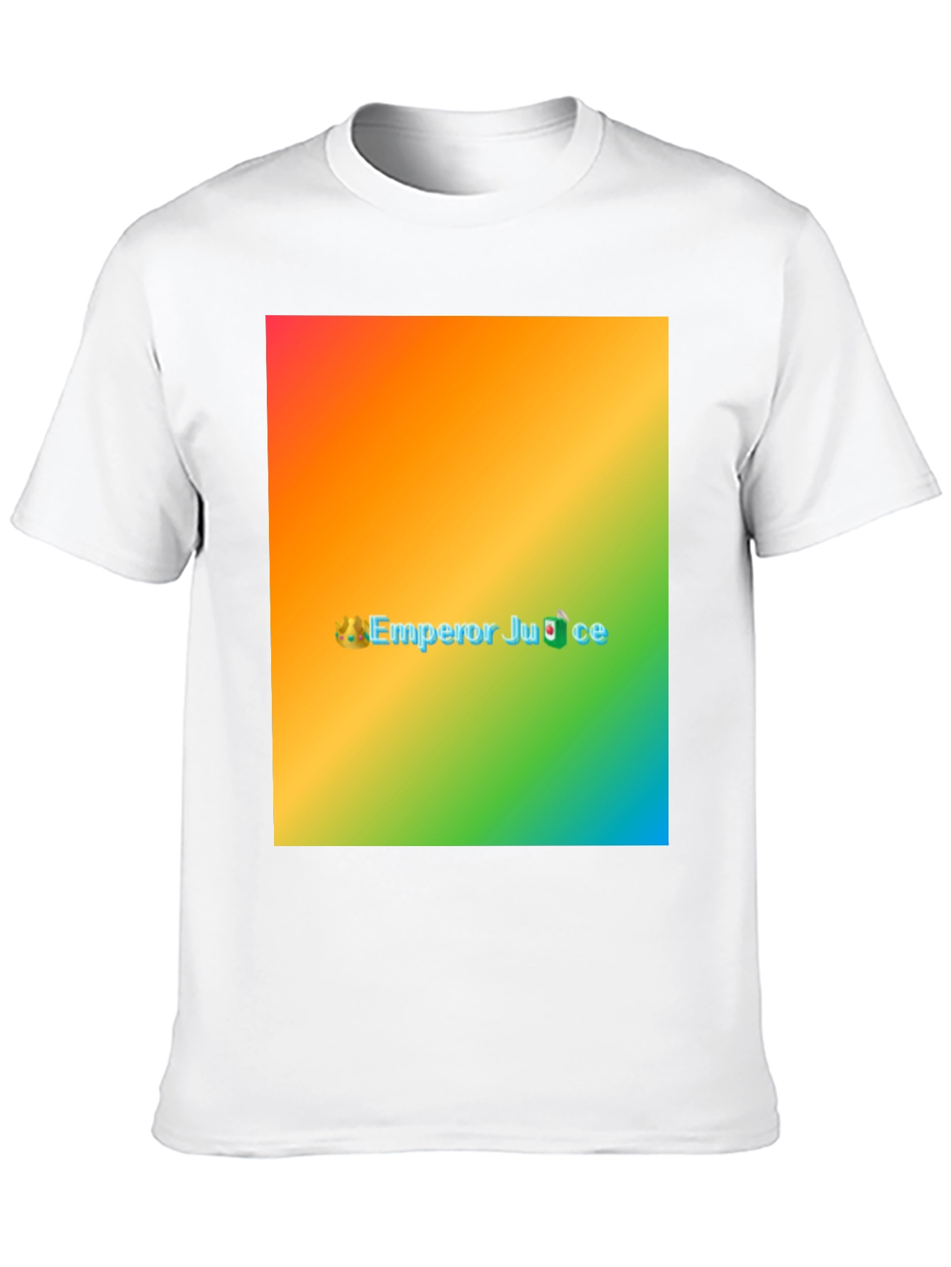 Emperor Juice Rainbow T-Shirt - Novelty Graphic Tee