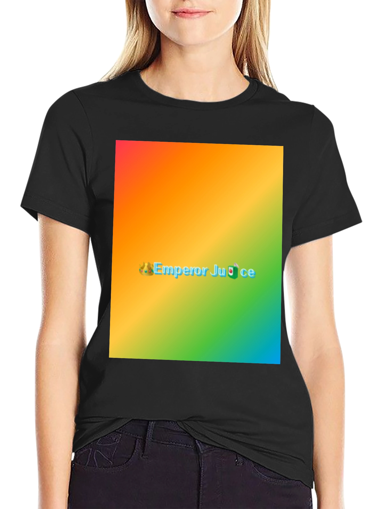 Emperor Juice Rainbow T-Shirt - Novelty Graphic Tee