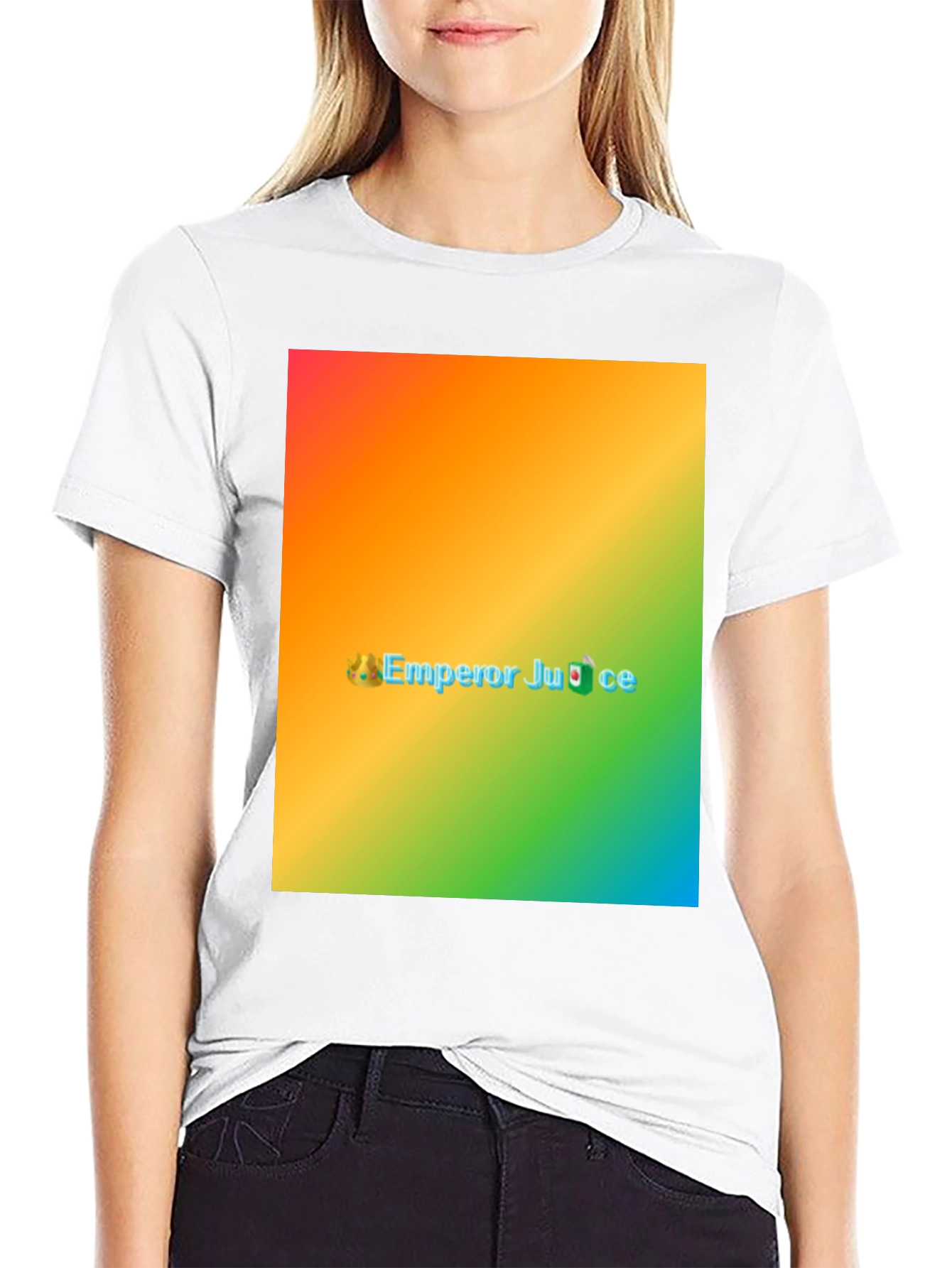 Emperor Juice Rainbow T-Shirt - Novelty Graphic Tee