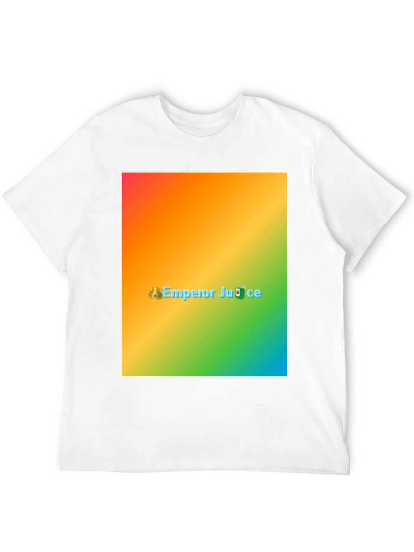 Emperor Juice Rainbow T-Shirt - Novelty Graphic Tee